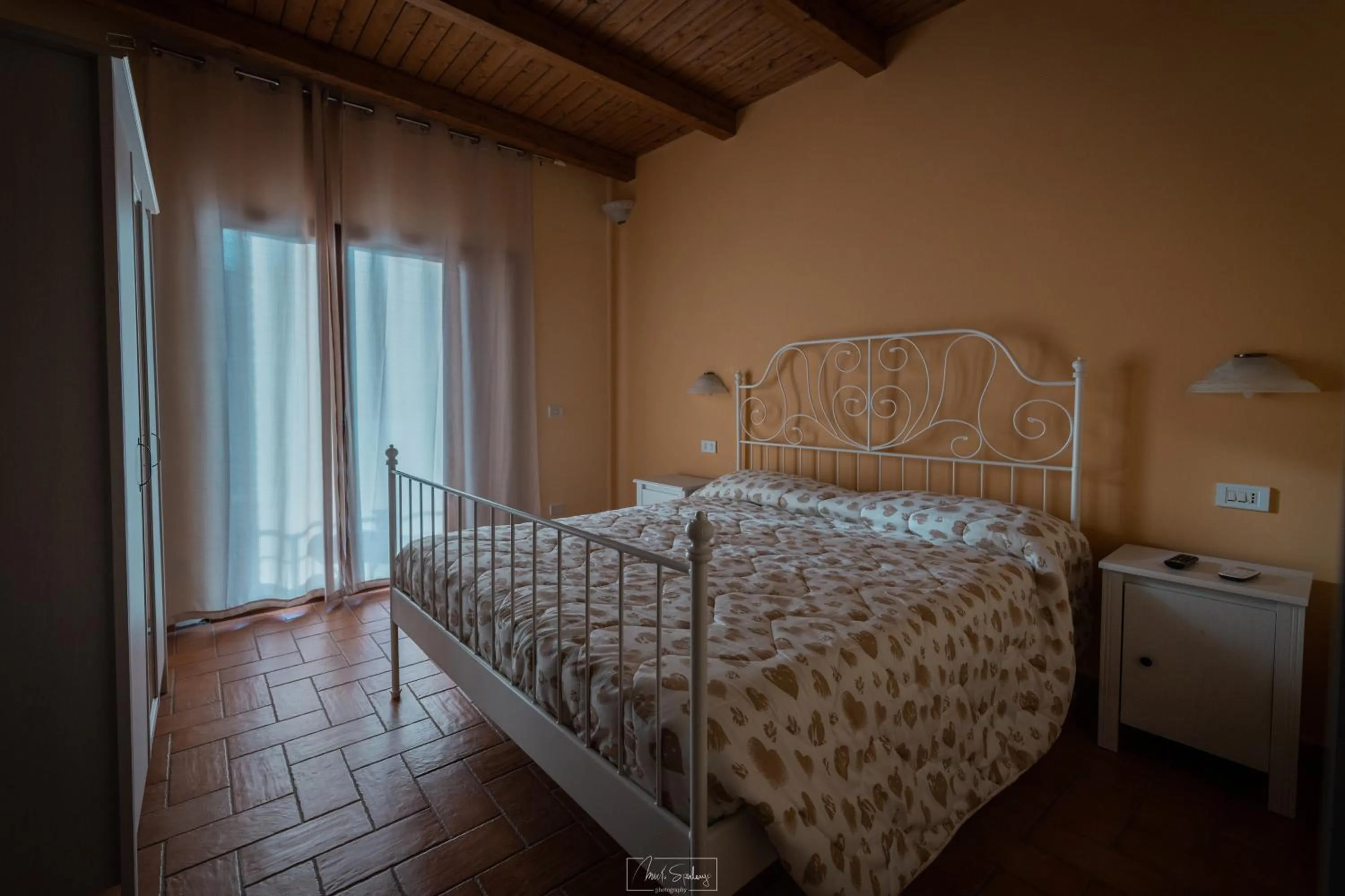 Bed in Agriturismo Country Casale Rufo