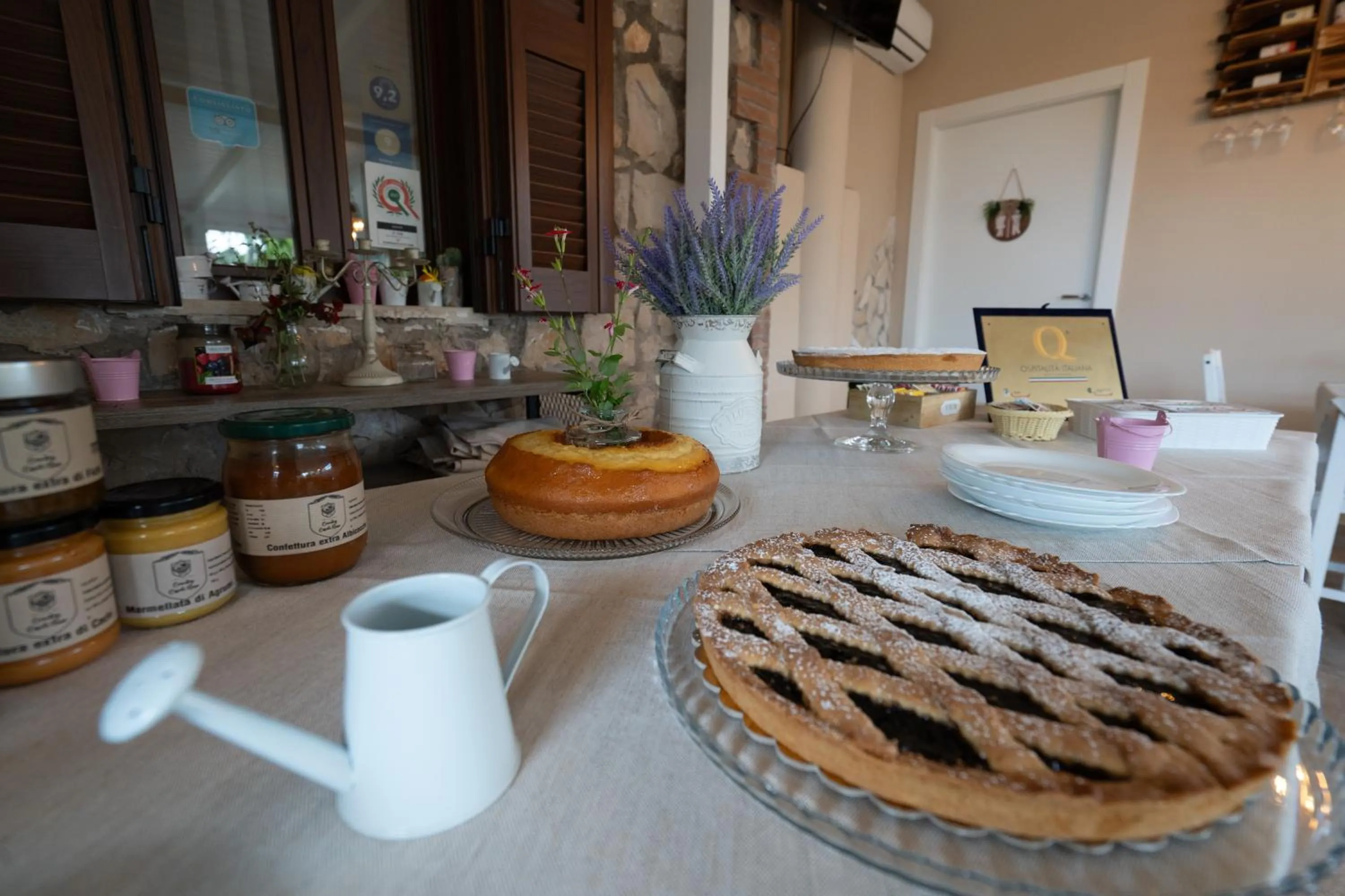 Breakfast in Agriturismo Country Casale Rufo