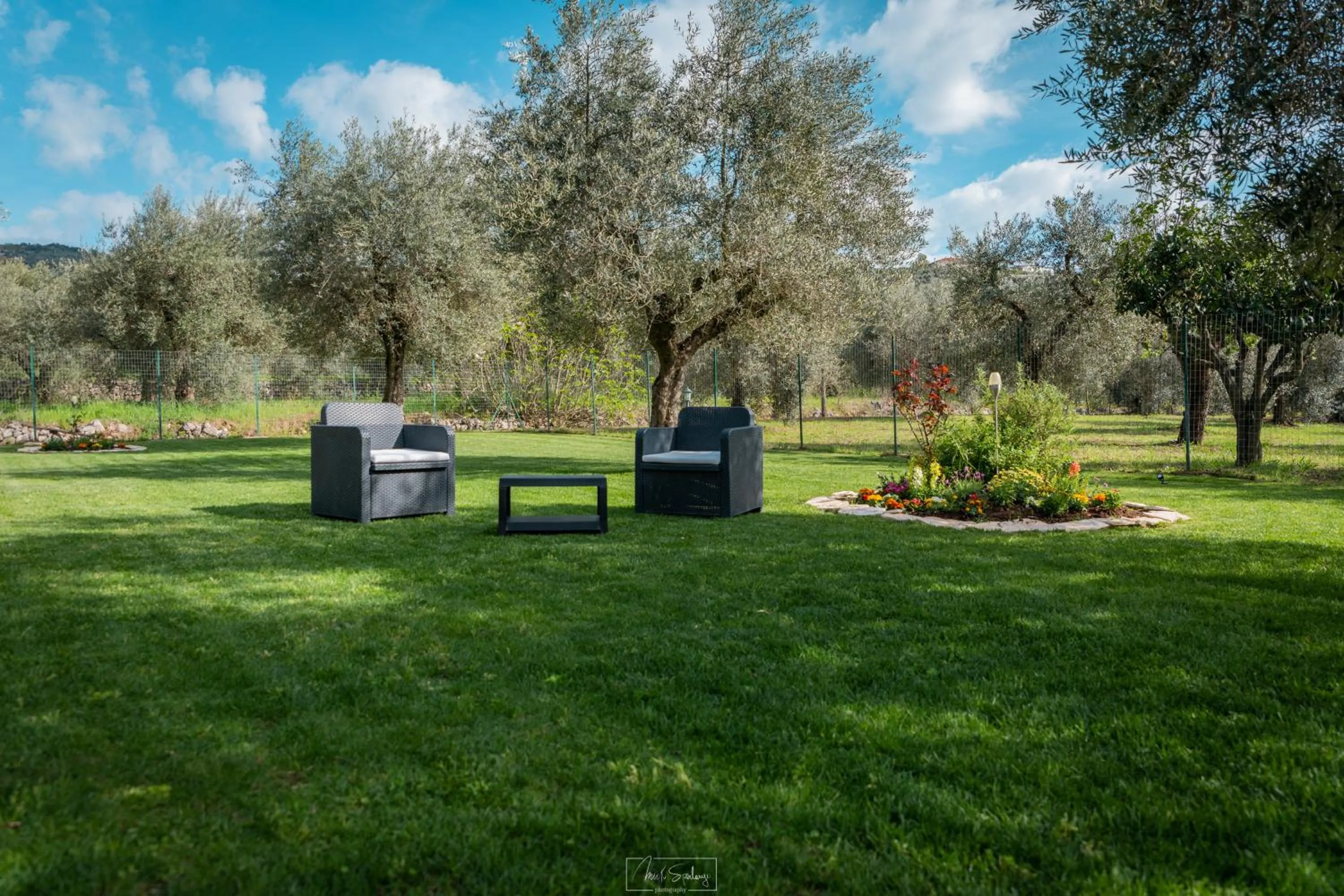 Garden in Agriturismo Country Casale Rufo