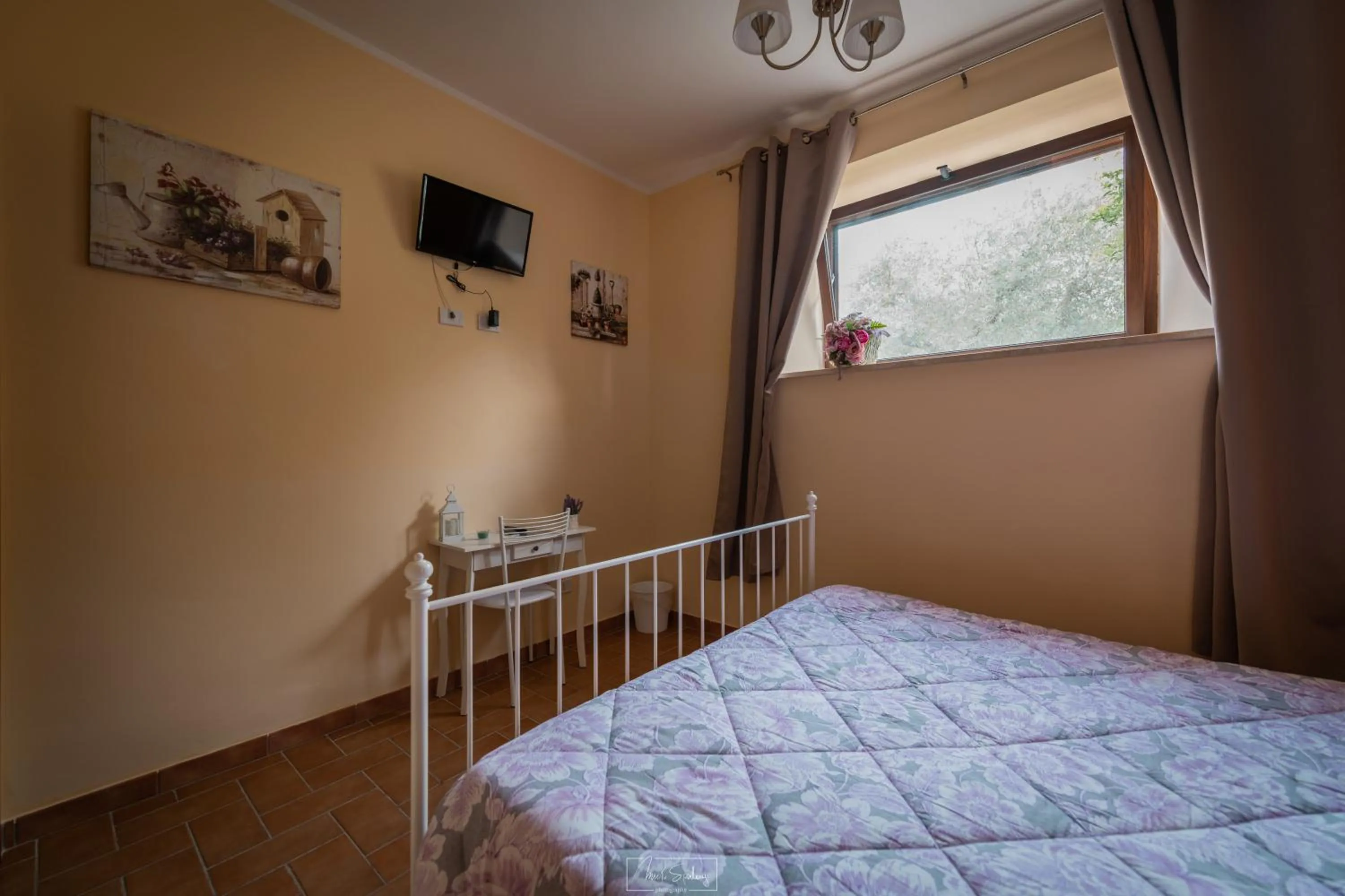 Bed in Agriturismo Country Casale Rufo