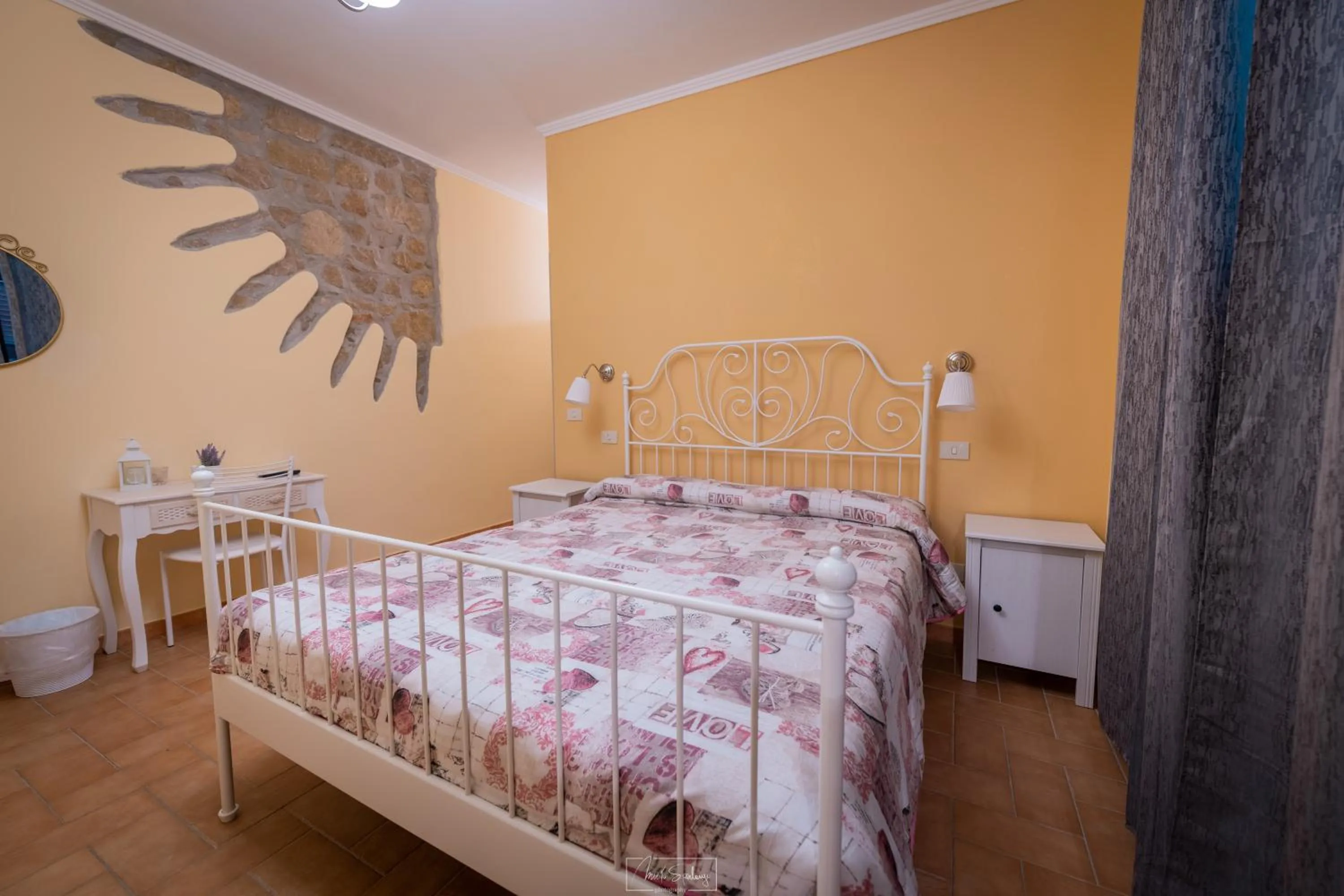 Bedroom, Bed in Agriturismo Country Casale Rufo