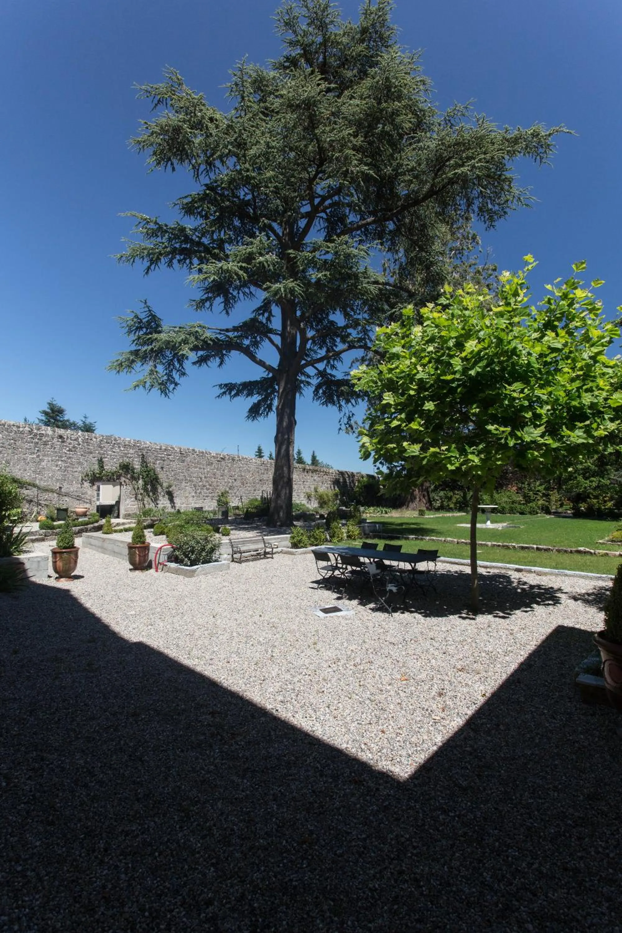Garden in La Villa des Charmilles