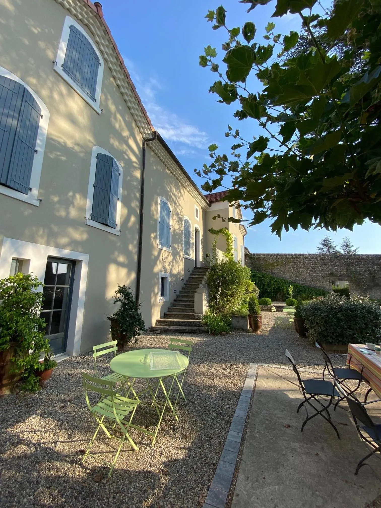 Garden in La Villa des Charmilles