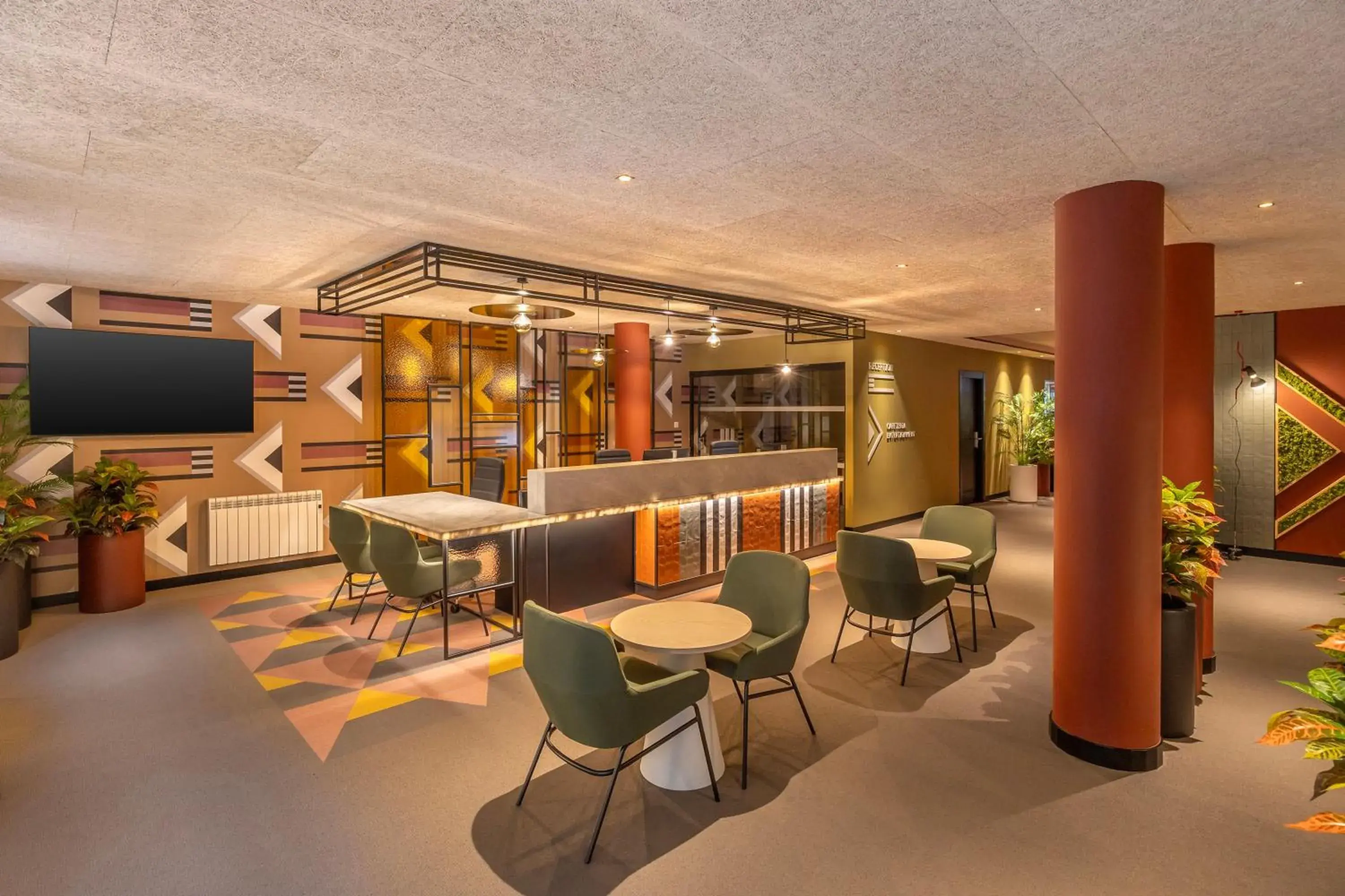 Lobby or reception in Royal Regency Paris Vincennes Lobby or reception in Royal Regency Paris Vincennes