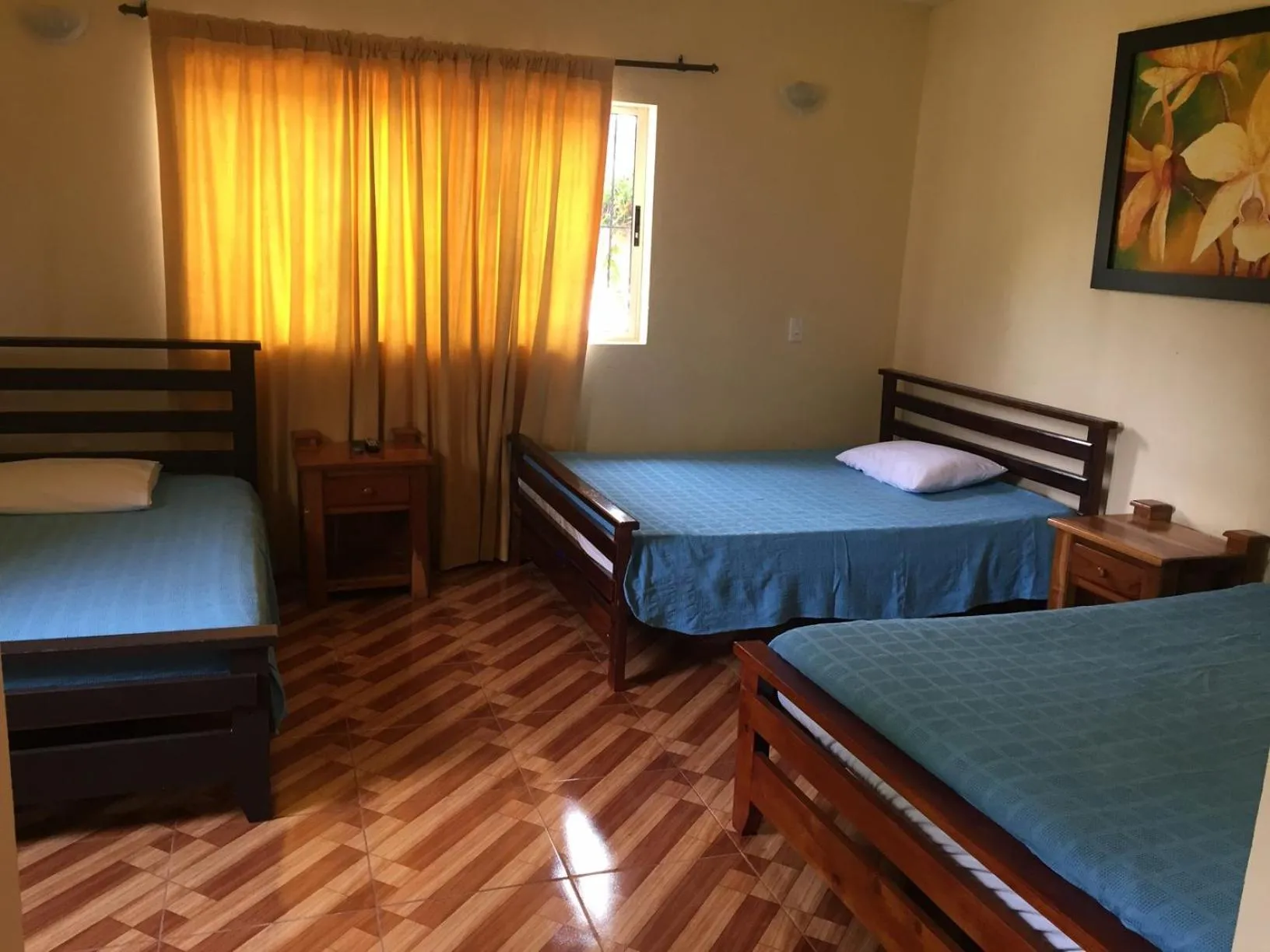 Bed in Finca Hotel La Ponderosa