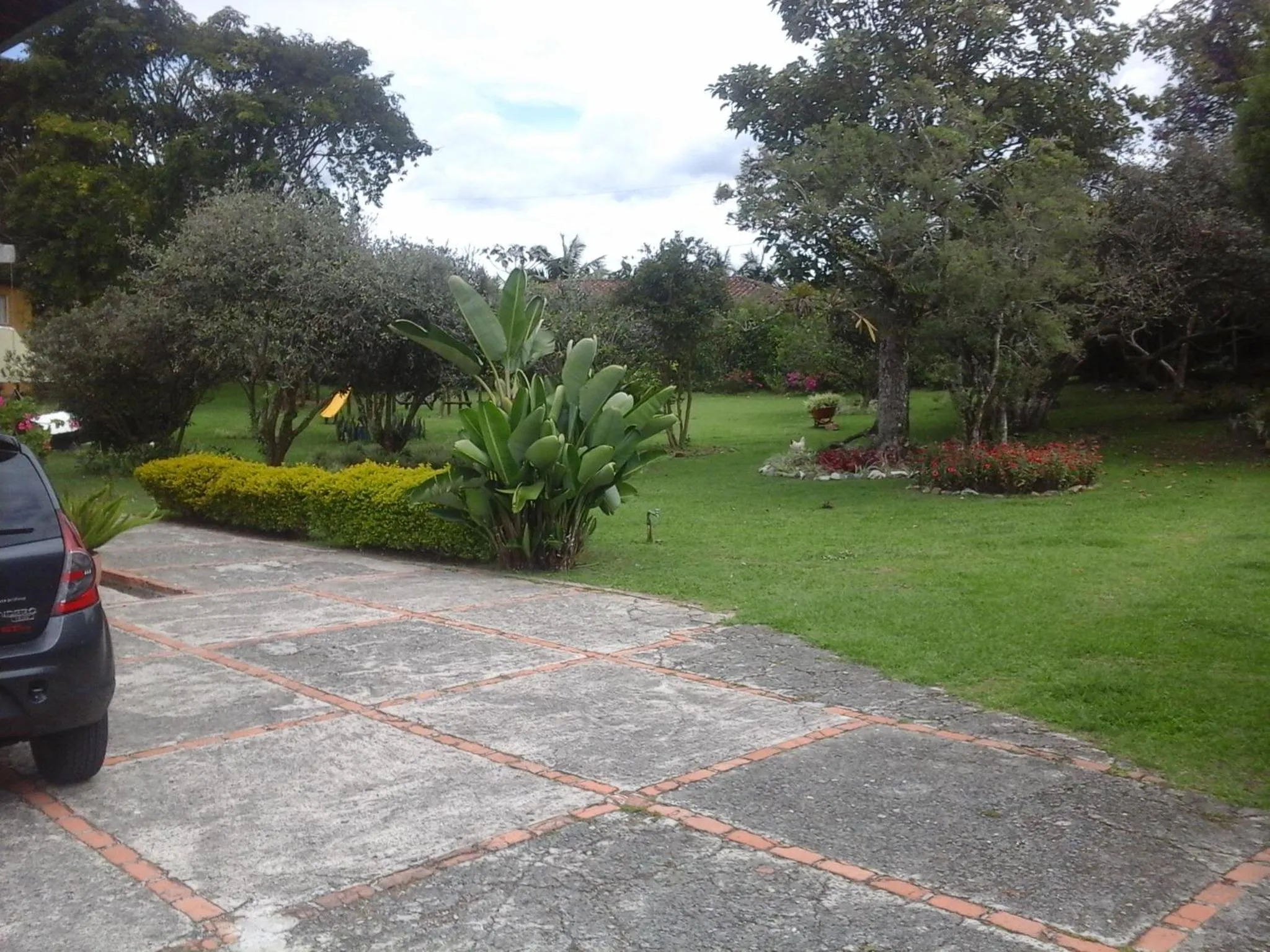 Patio in Finca Hotel La Ponderosa