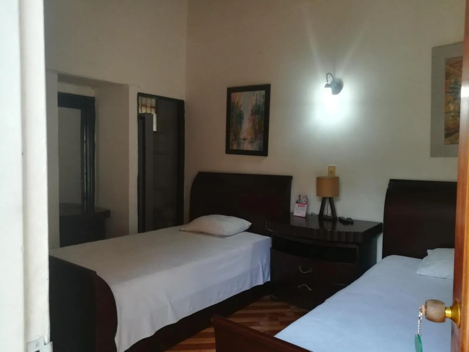 Bed in Finca Hotel La Ponderosa
