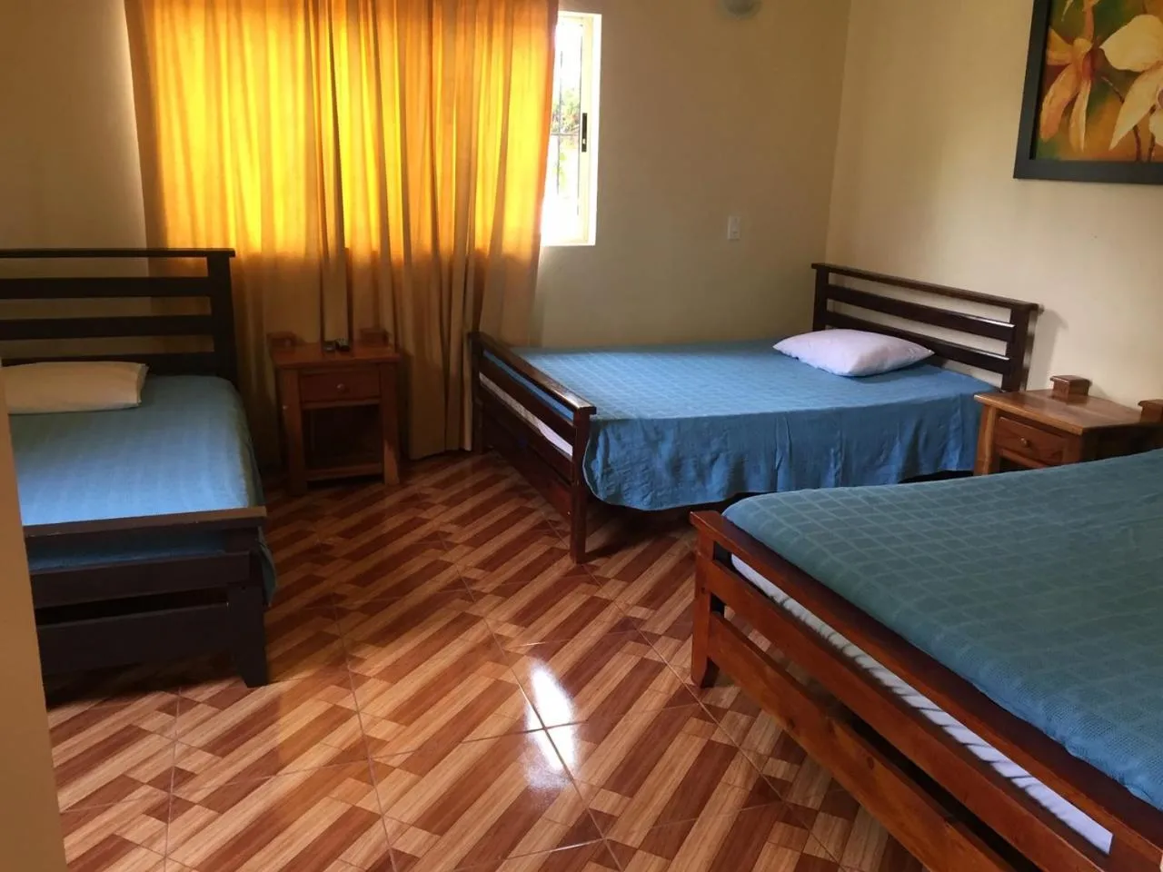 Bed in Finca Hotel La Ponderosa