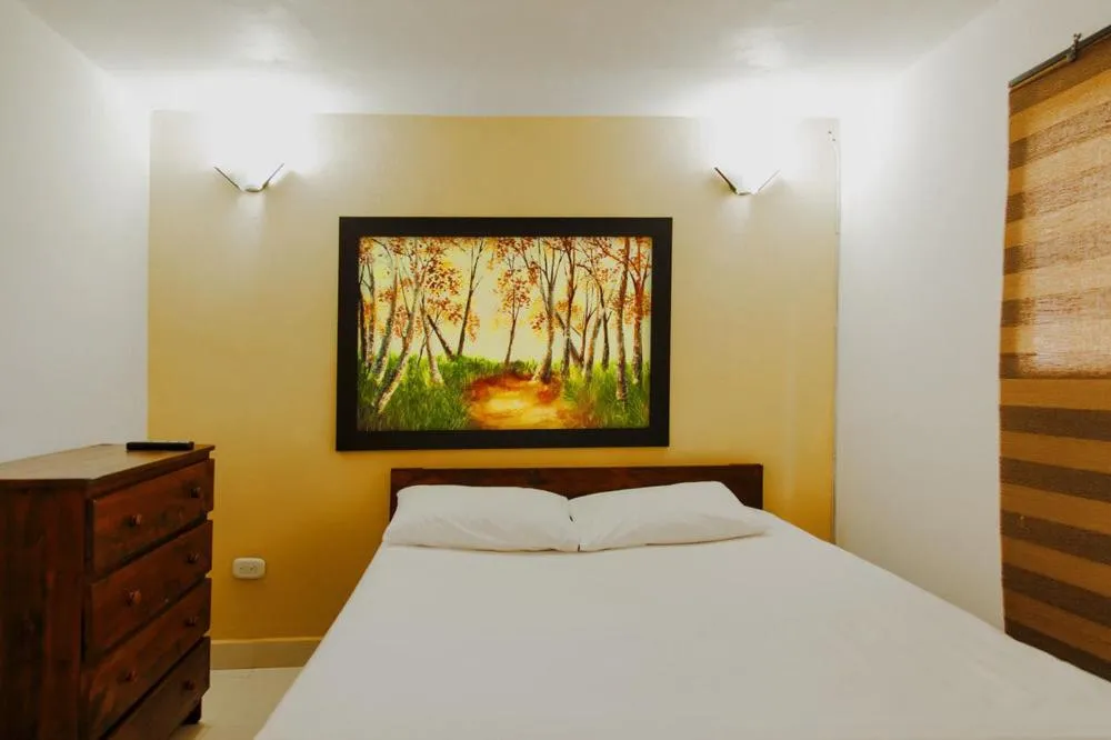 Bed in Finca Hotel La Ponderosa