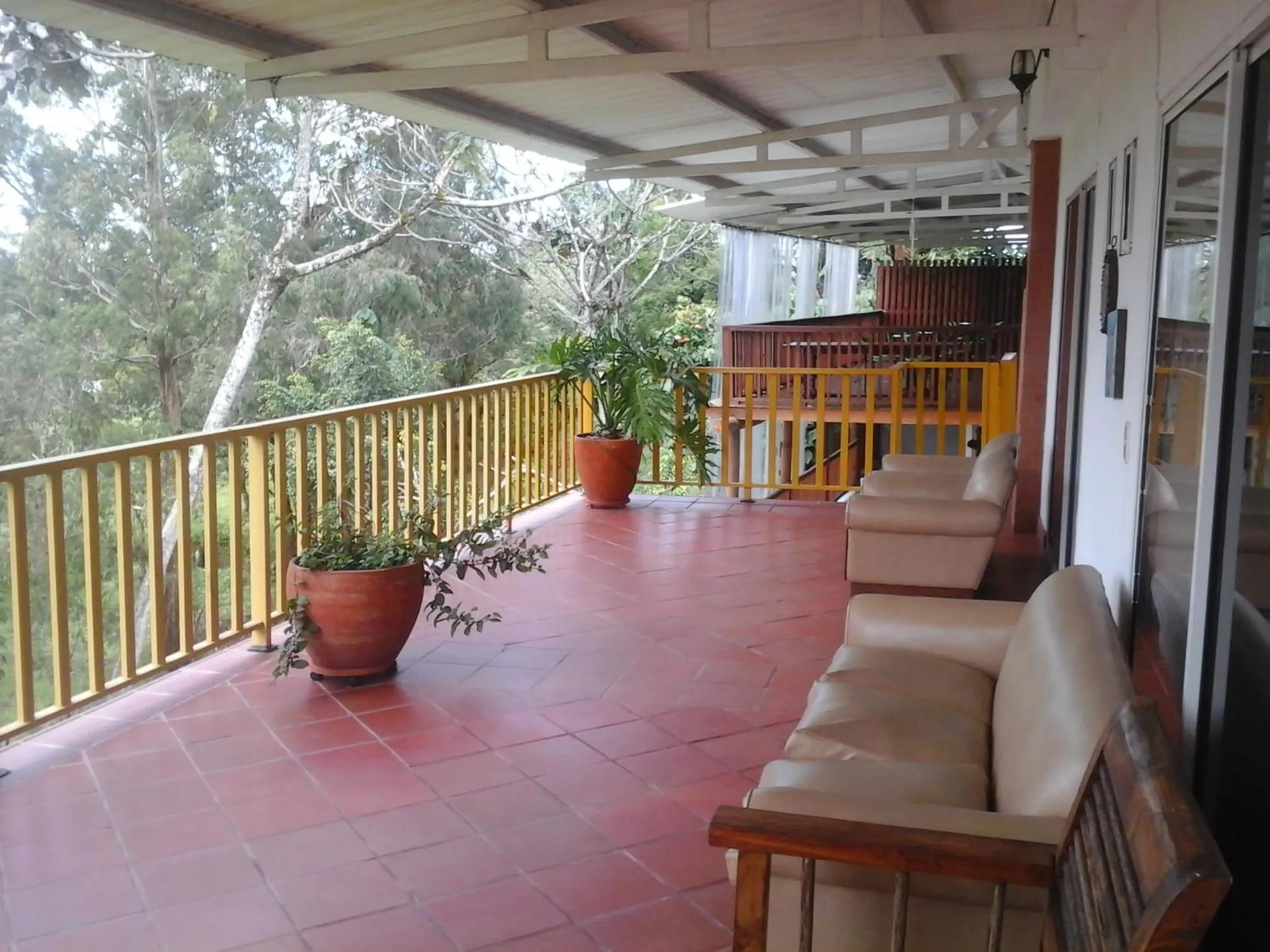 Balcony/Terrace in Finca Hotel La Ponderosa
