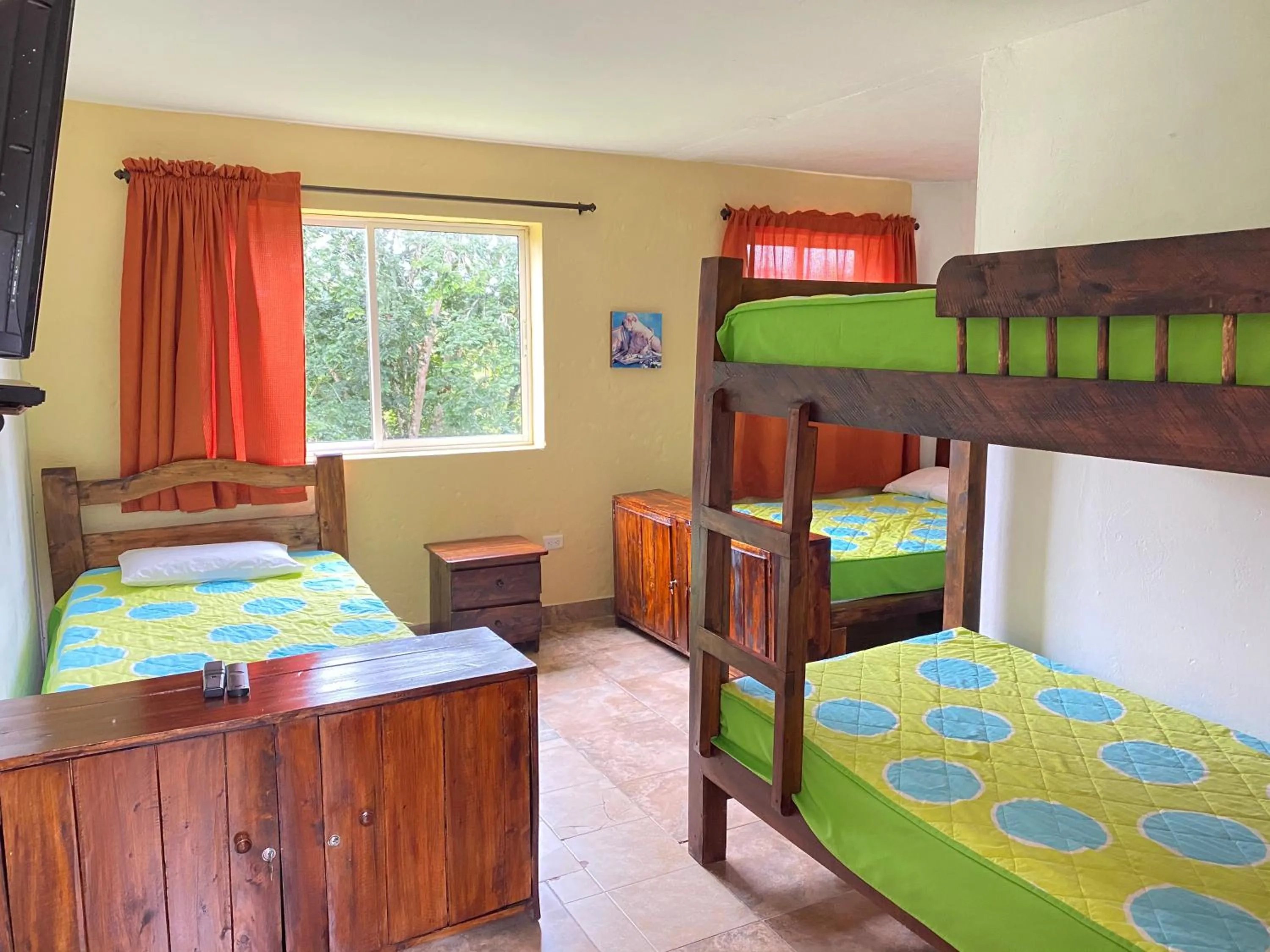 Bed in Finca Hotel La Ponderosa