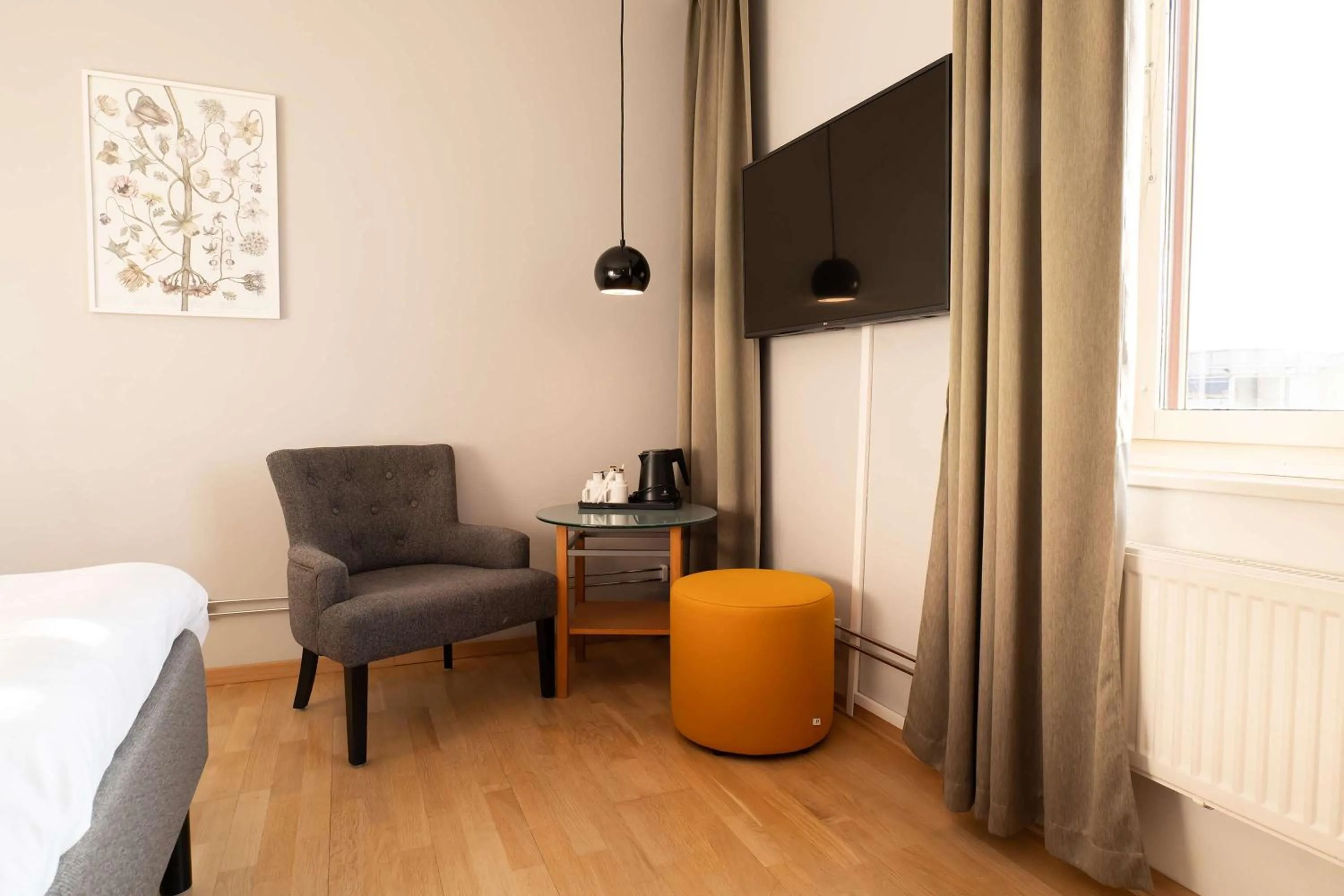 Bedroom, Bed in Park Inn by Radisson Solna