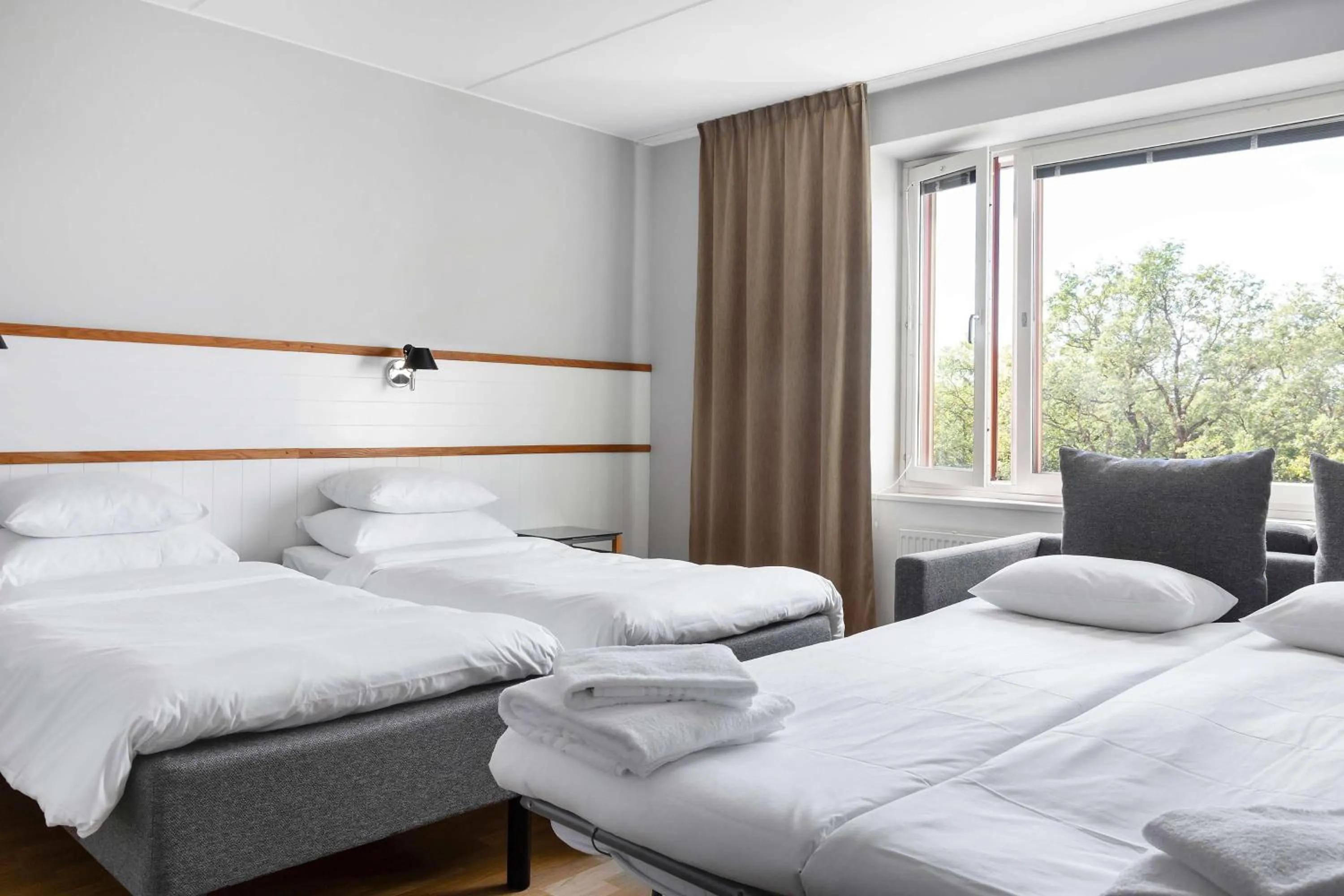 Bedroom, Bed in Park Inn by Radisson Solna