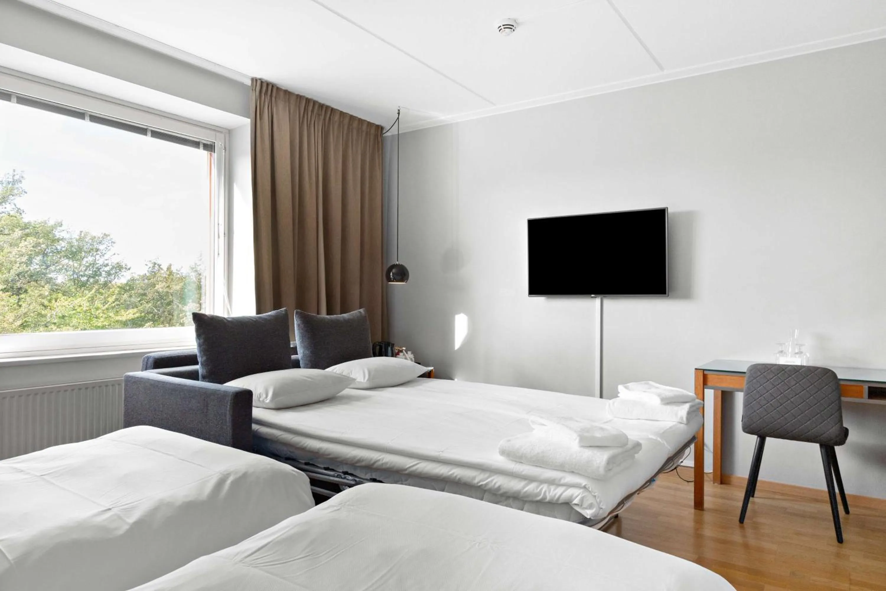 Bedroom, Bed in Park Inn by Radisson Solna