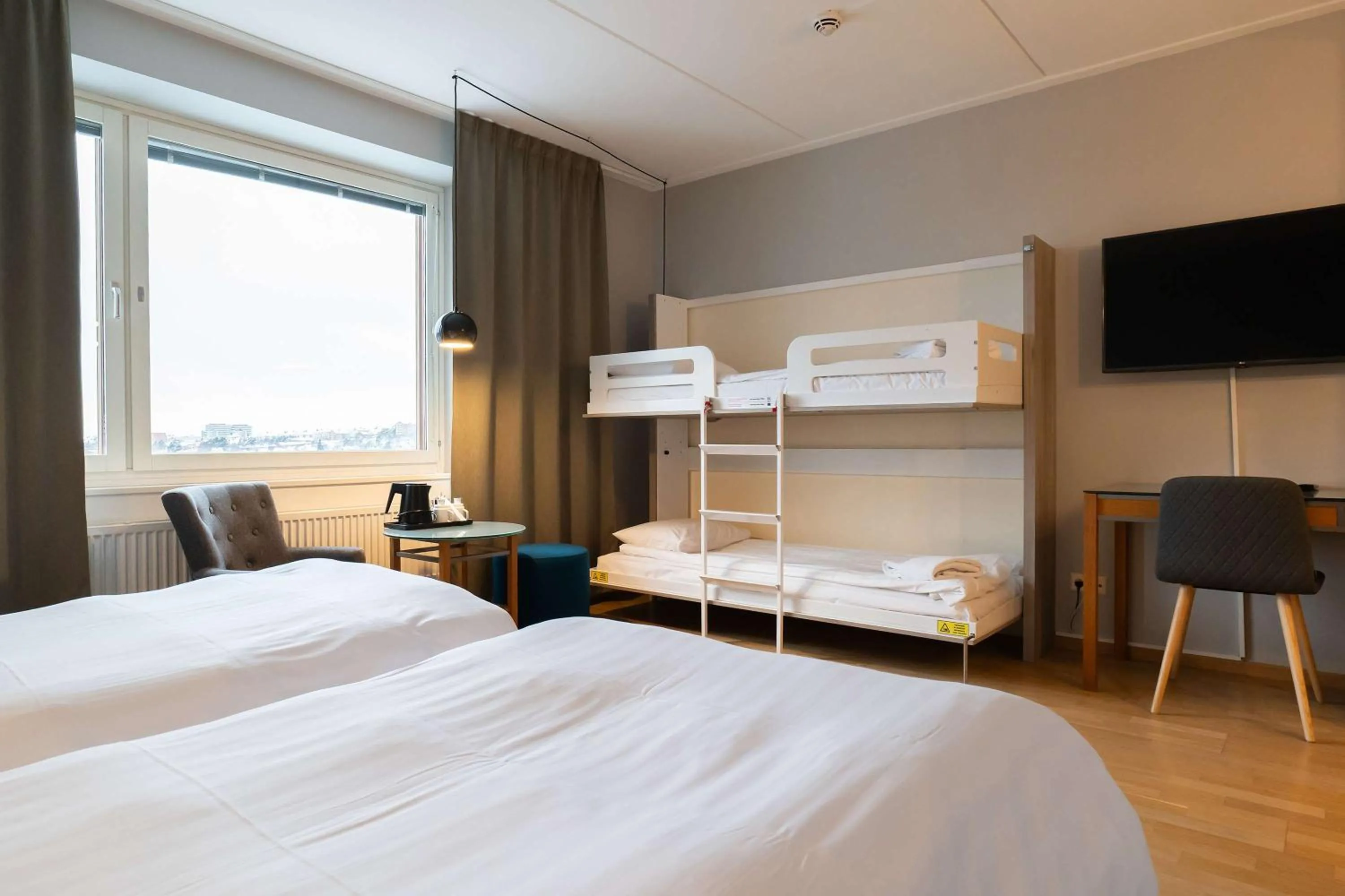 Bedroom, Bed in Park Inn by Radisson Solna