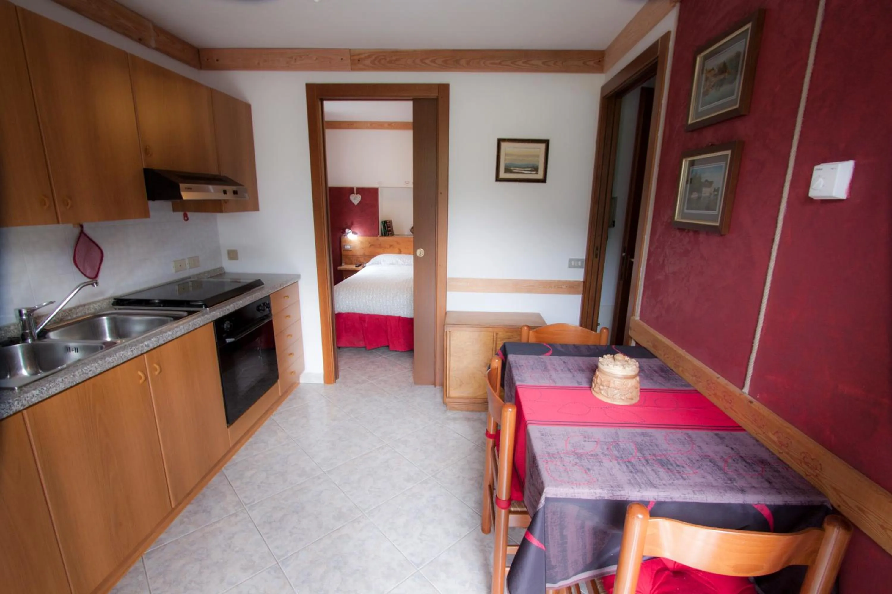 Kitchen or kitchenette in Residence Arvinei