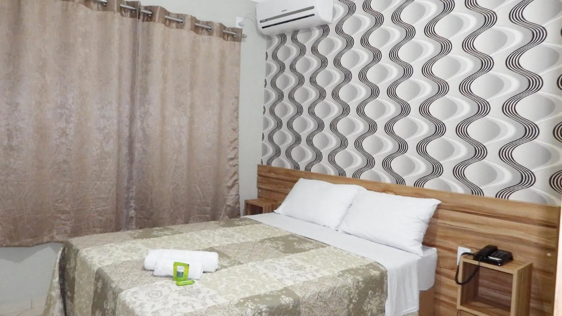 Bed in Coral Palace Hotel