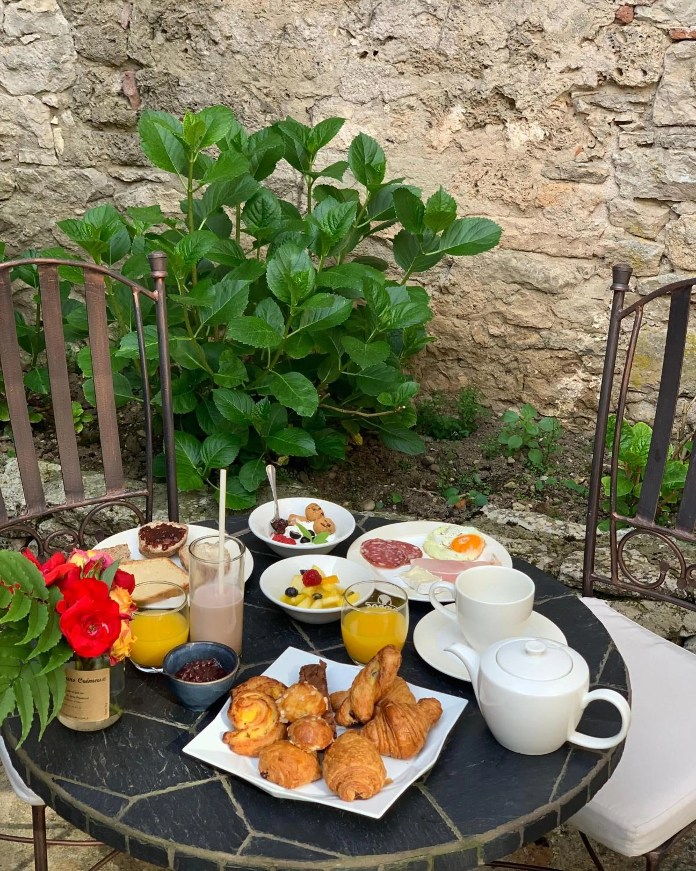 Living room in Château Hôtel La Terrasse - Teritoria