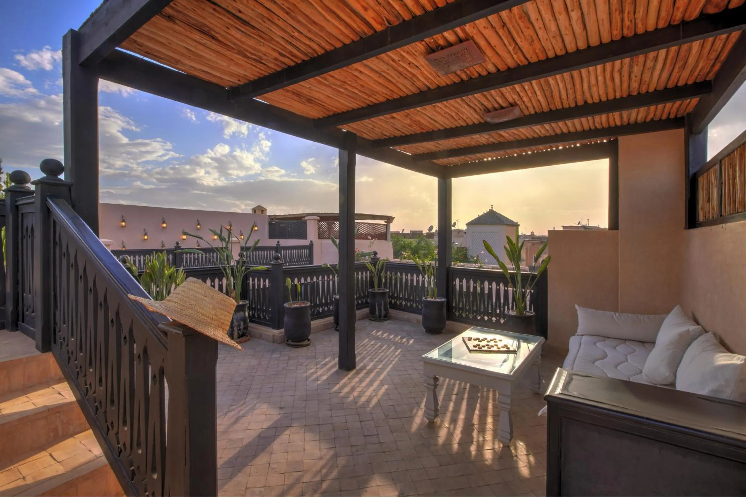 Patio in Riad Bijoux Marrakech