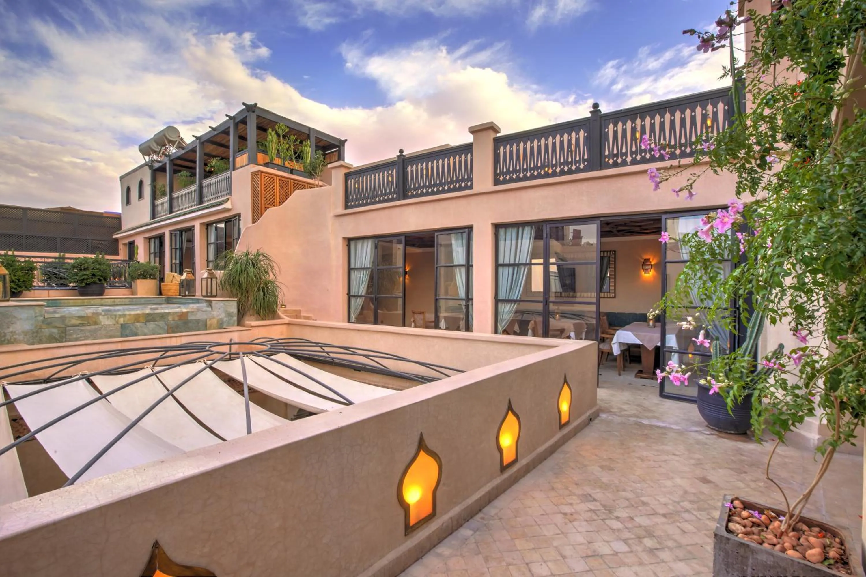 Property building in Riad Bijoux Marrakech