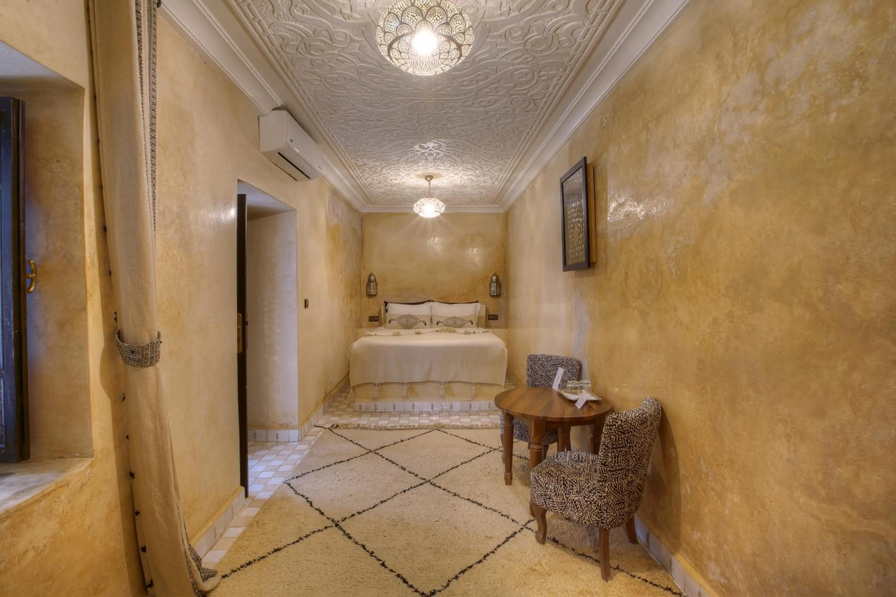 Bedroom, Bed in Riad Bijoux Marrakech