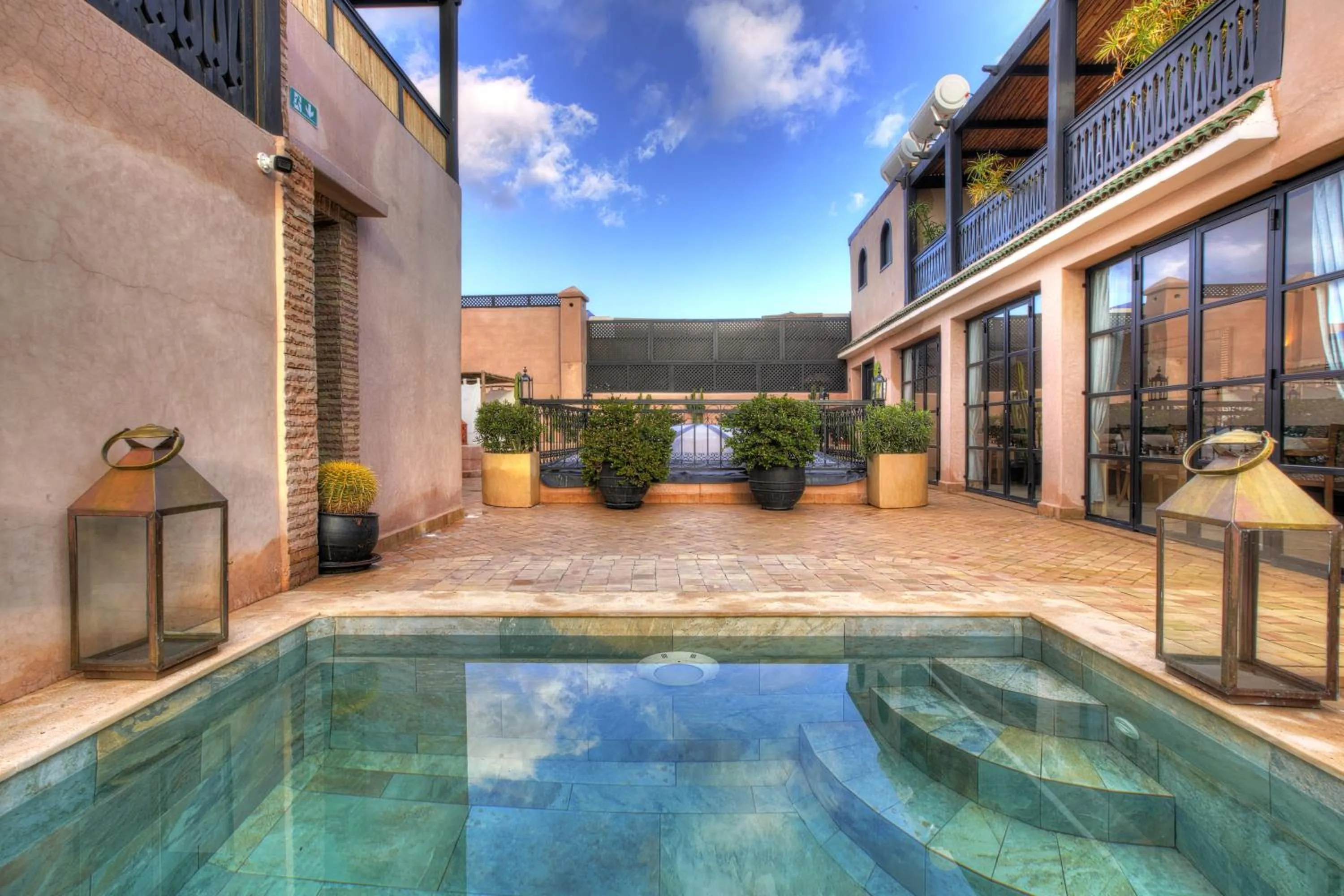 Property building in Riad Bijoux Marrakech