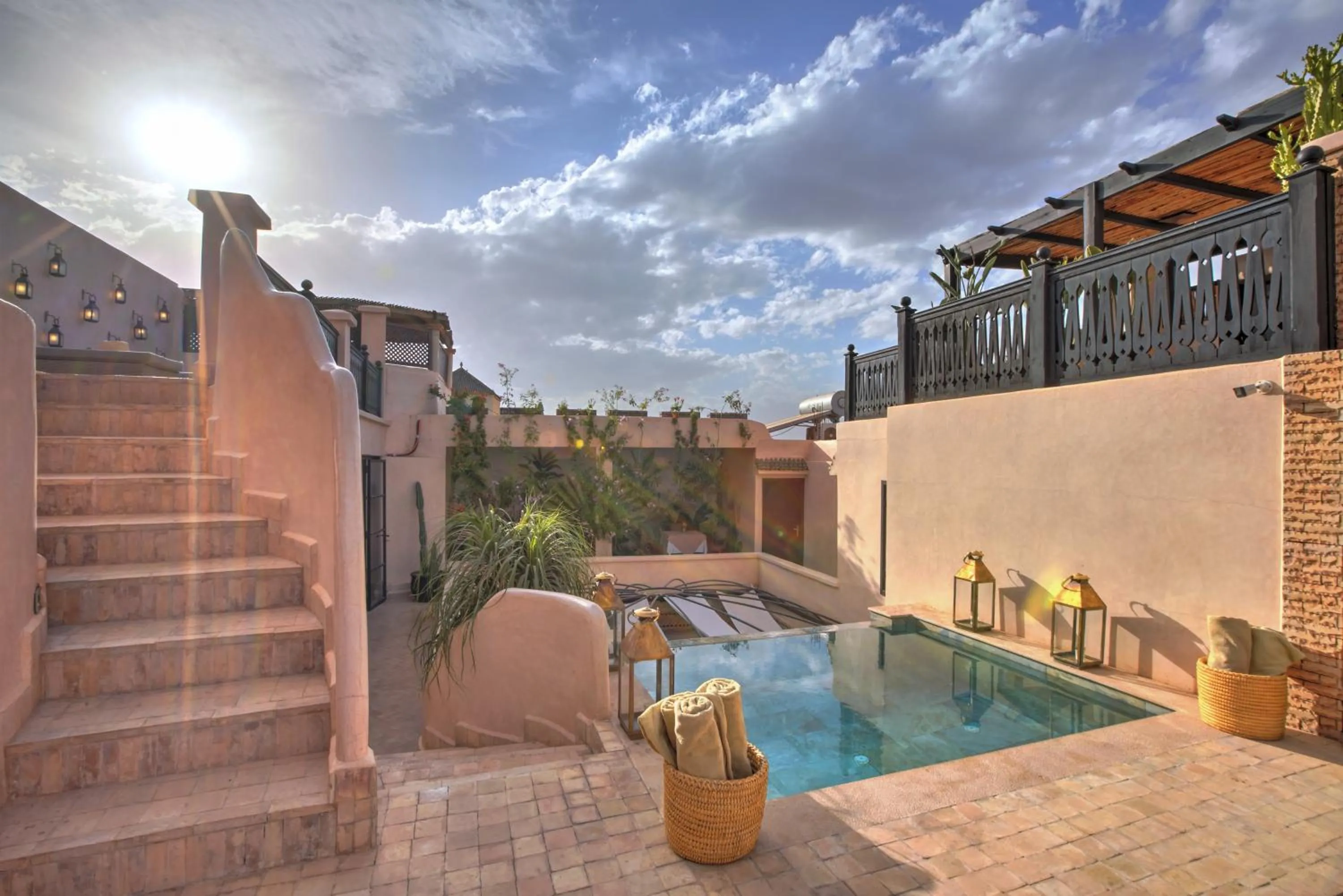 Property building in Riad Bijoux Marrakech
