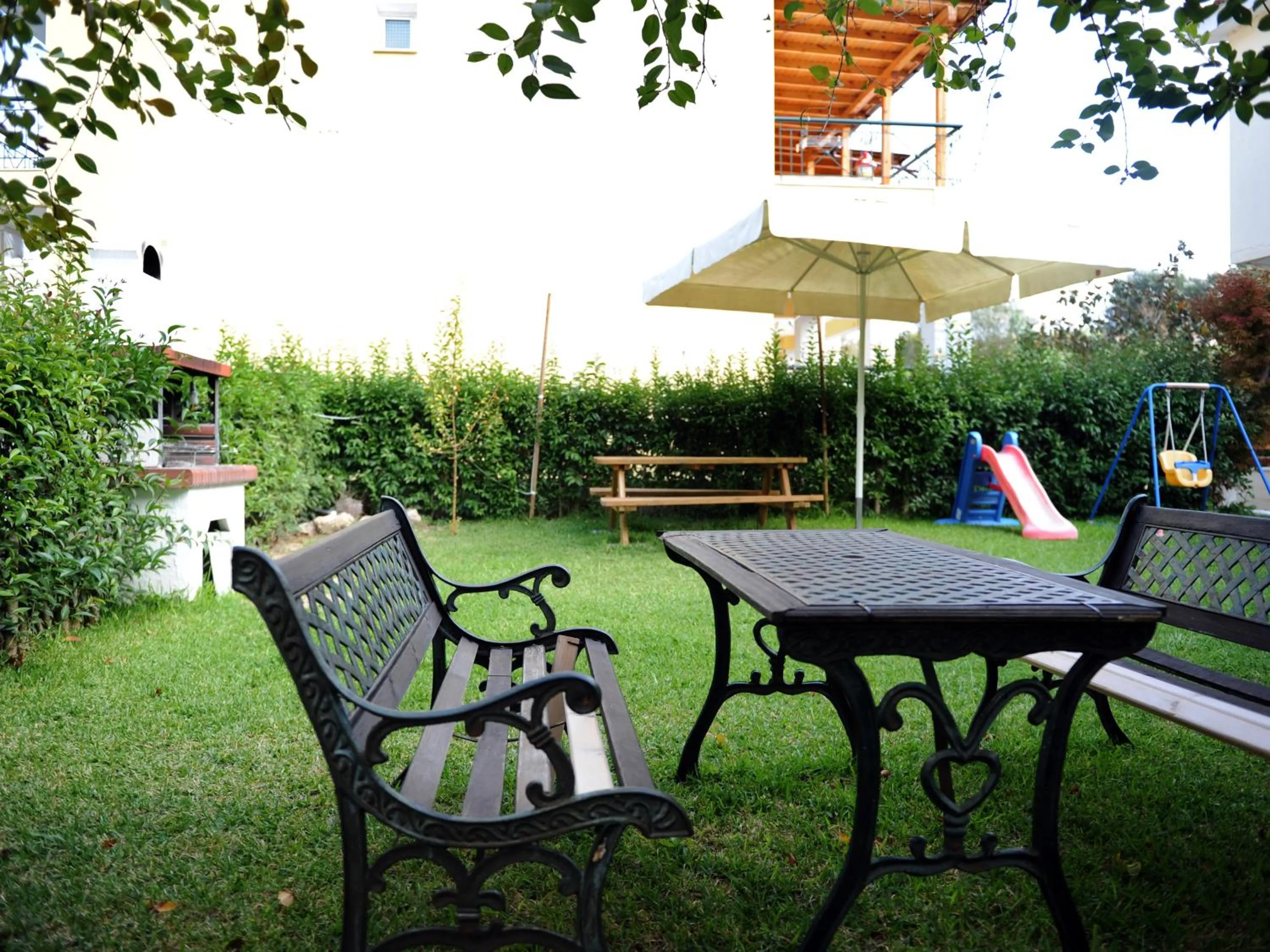 Garden in Siviri Rental Houses