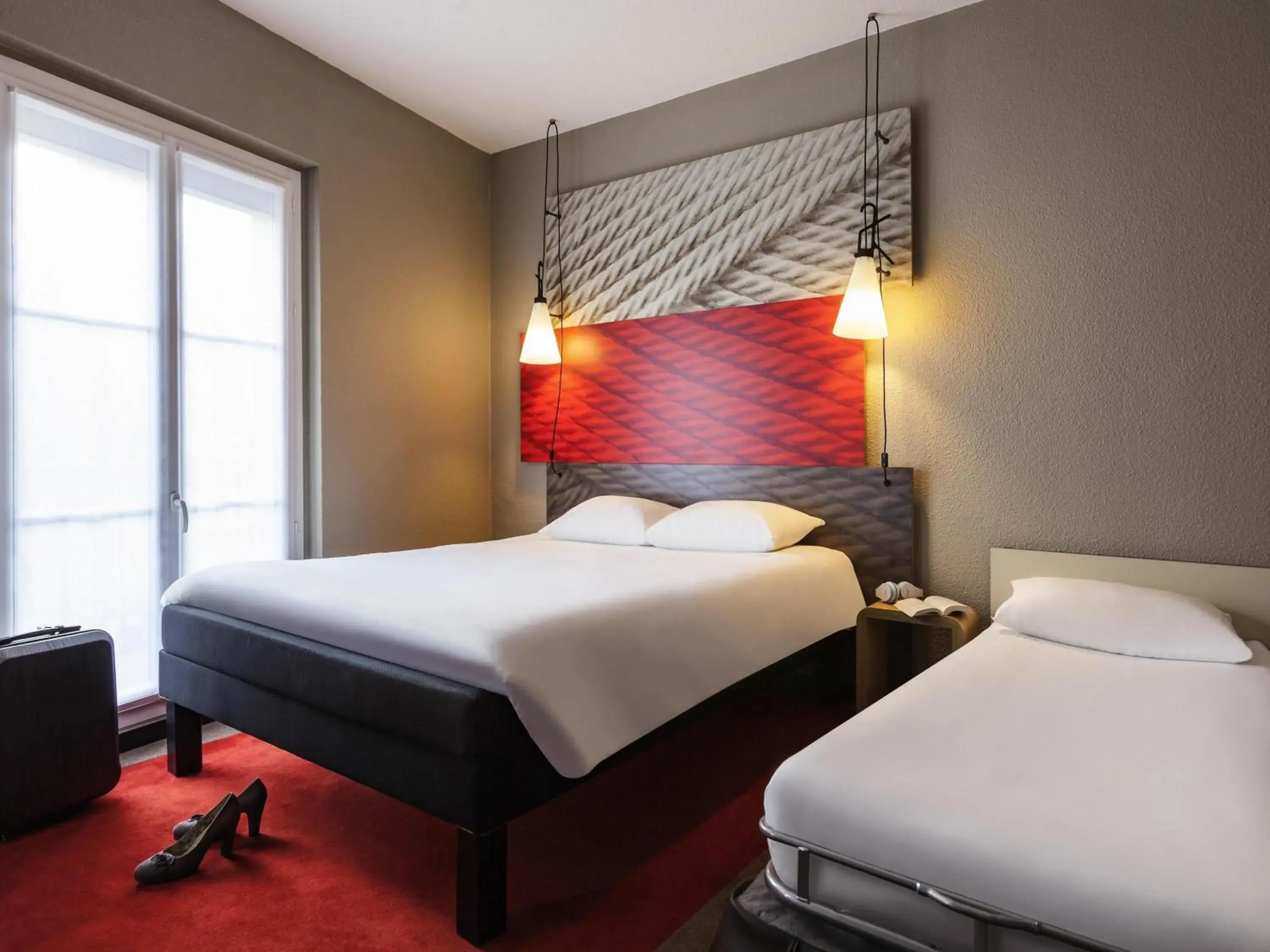 Bedroom, Bed in ibis Marne La Vallee Champs-sur-Marne Bedroom, Bed in ibis Marne La Vallee Champs-sur-Marne