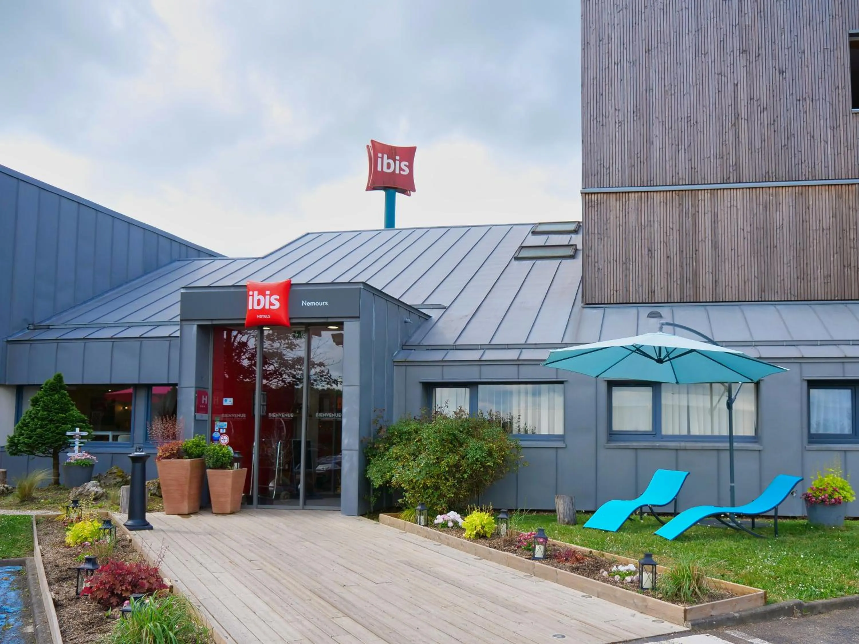 View (from property/room) in ibis Nemours