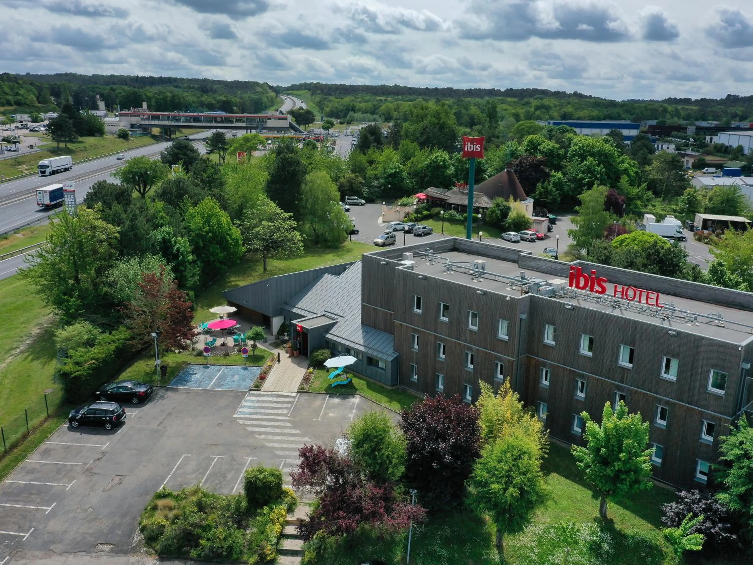 View (from property/room) in ibis Nemours