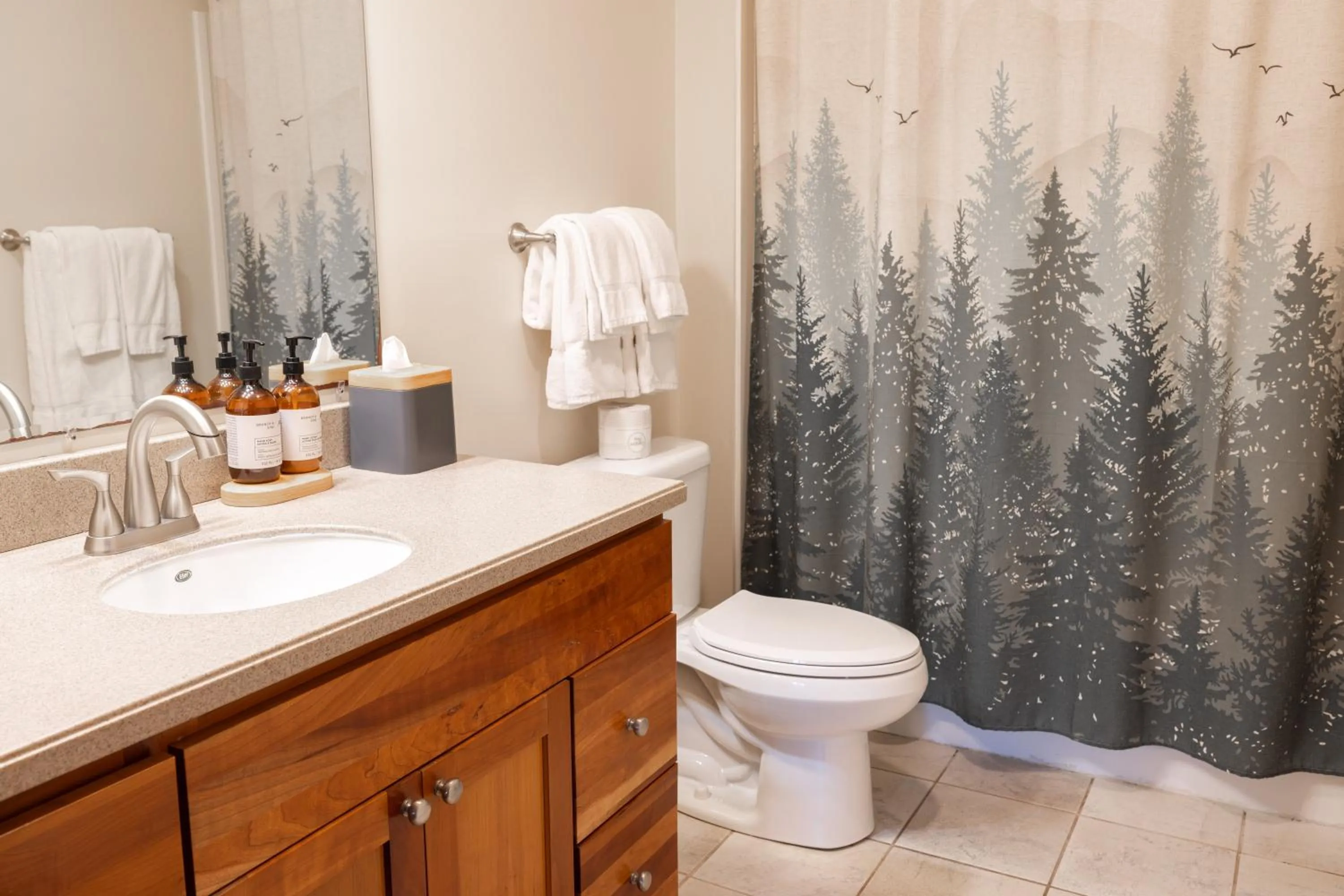 Bathroom in Winwood Condominiums by Windham Mountain Club