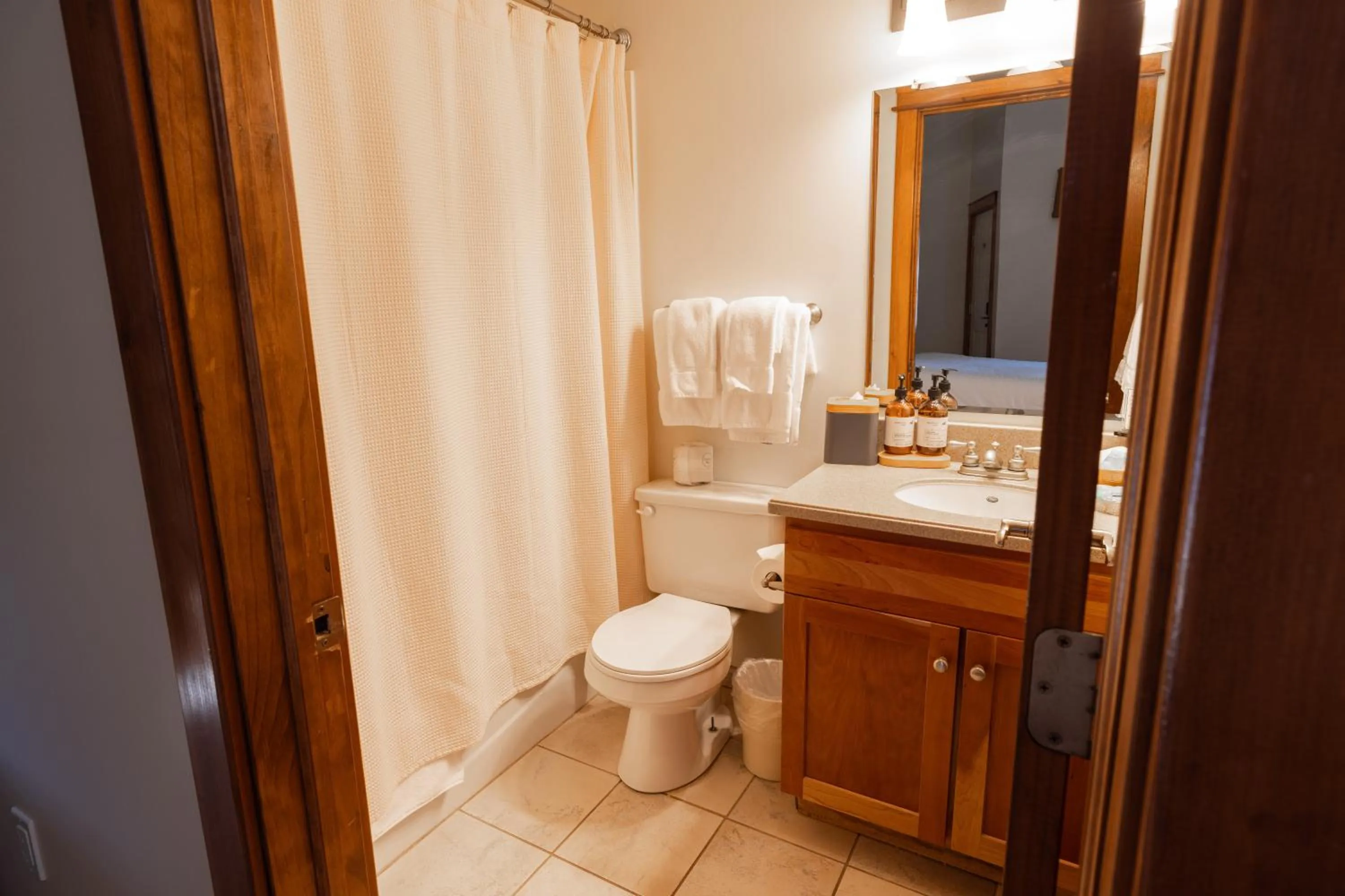 Bathroom in Winwood Condominiums by Windham Mountain Club