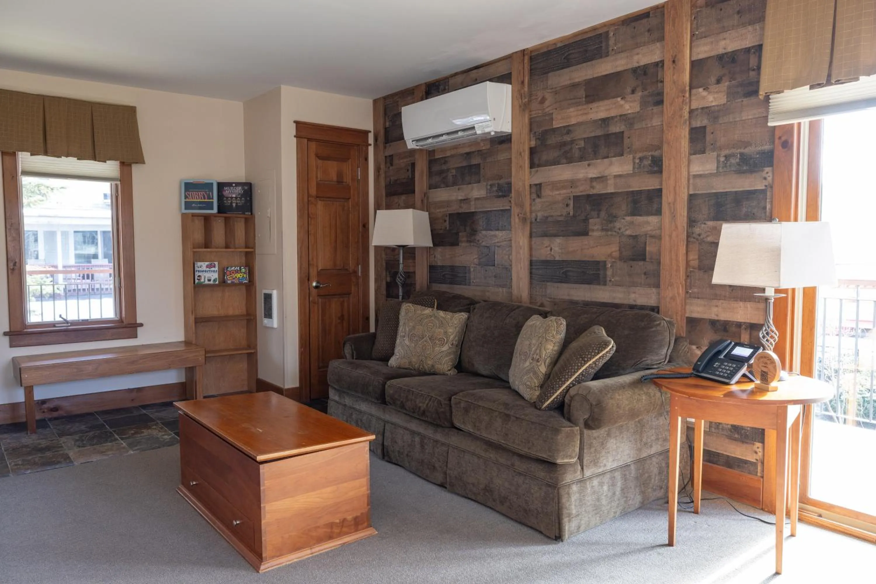 Living room in Winwood Condominiums by Windham Mountain Club