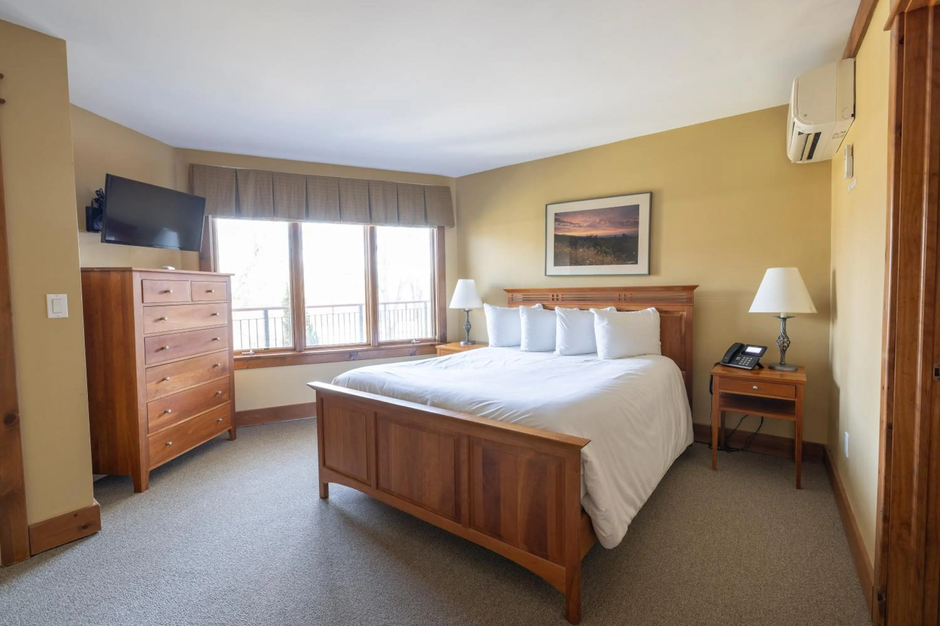Bedroom, Bed in Winwood Condominiums by Windham Mountain Club