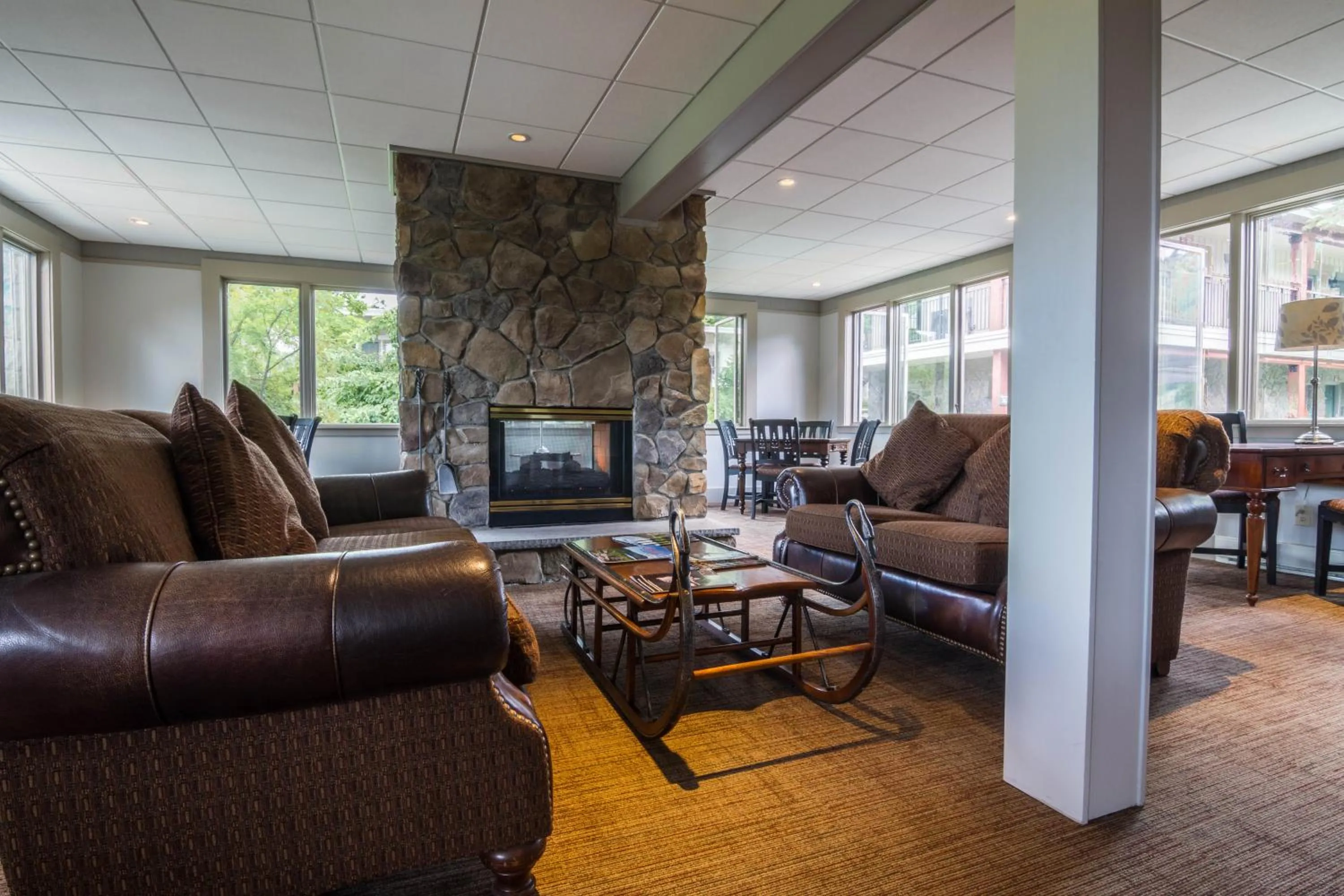 Lobby or reception in Winwood Condominiums by Windham Mountain Club