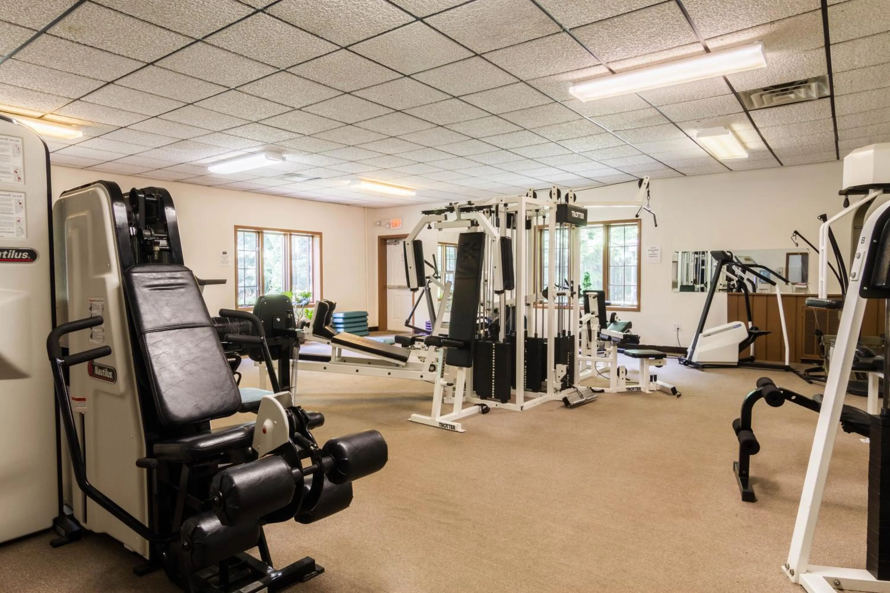 Fitness centre/facilities in Winwood Condominiums by Windham Mountain Club