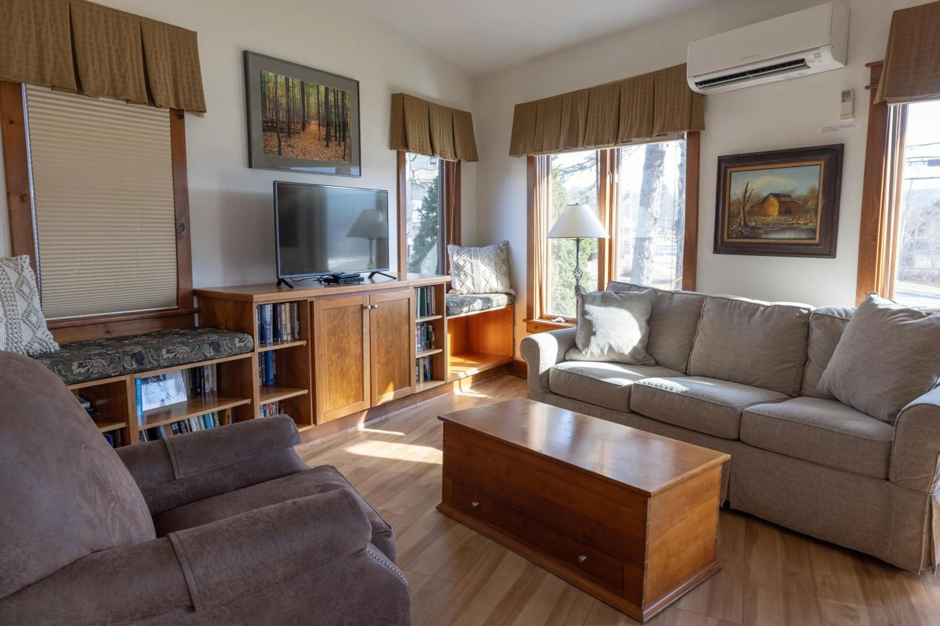 Living room in Winwood Condominiums by Windham Mountain Club
