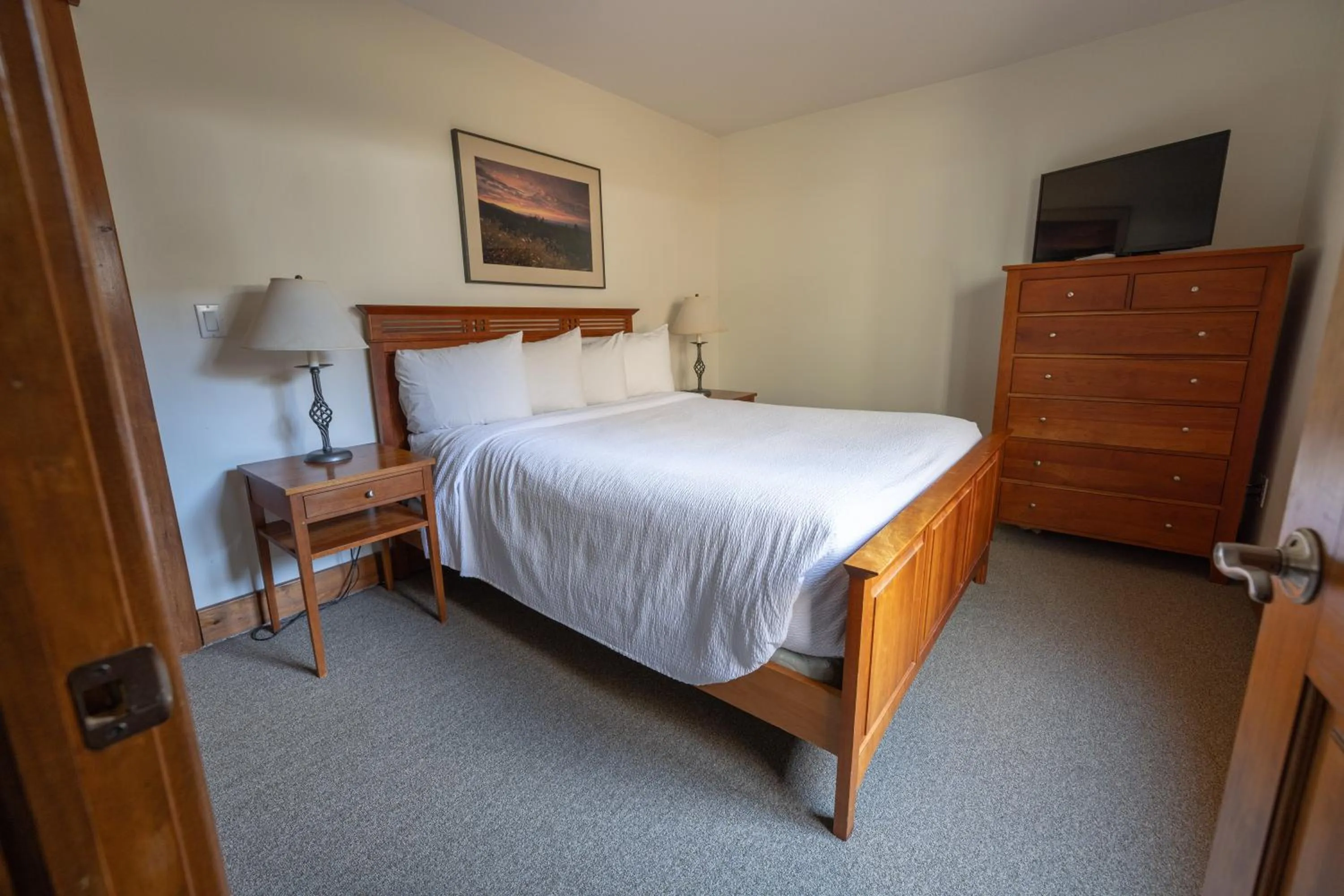 Bedroom, Bed in Winwood Condominiums by Windham Mountain Club