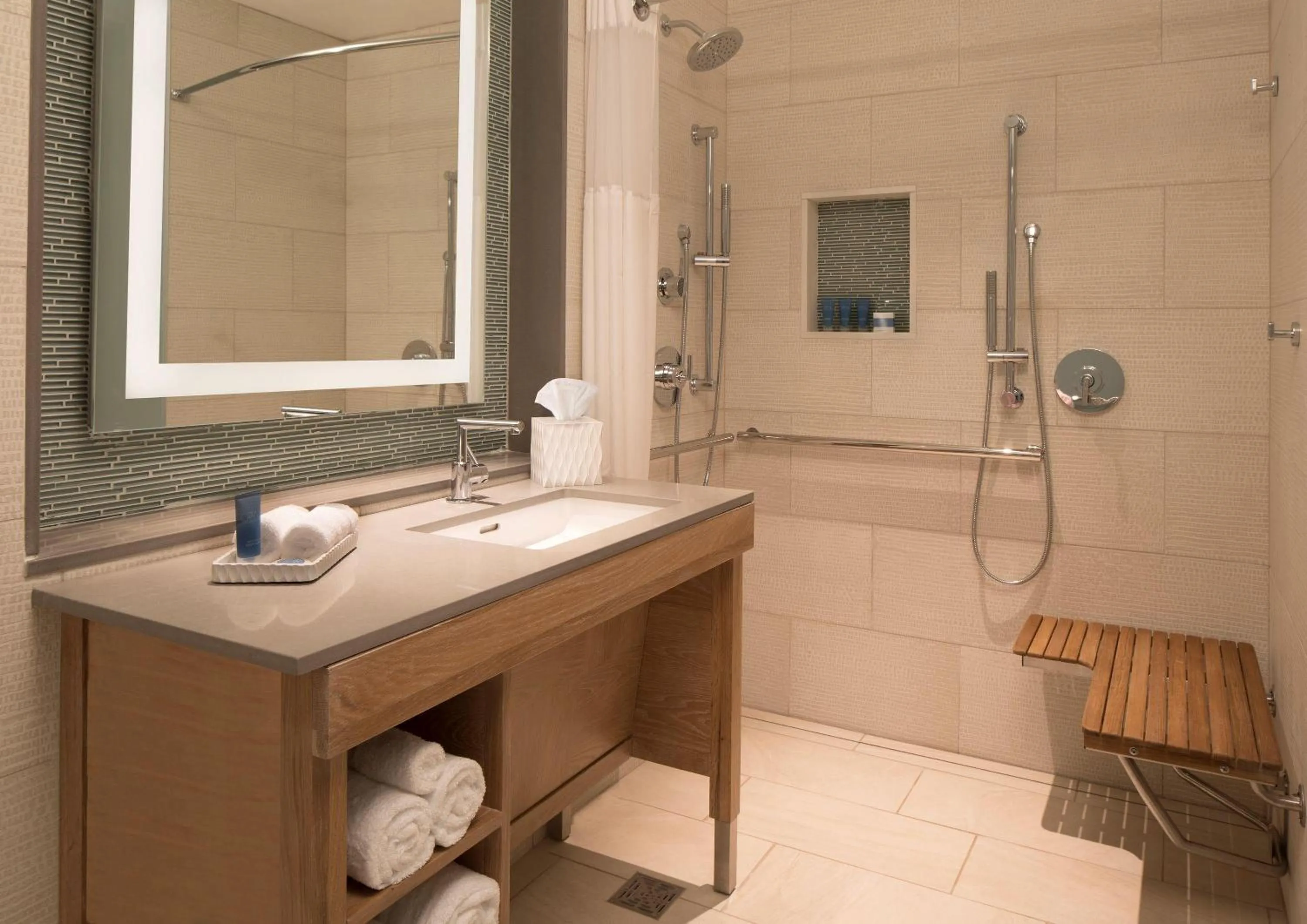 Shower in Zota Beach Resort