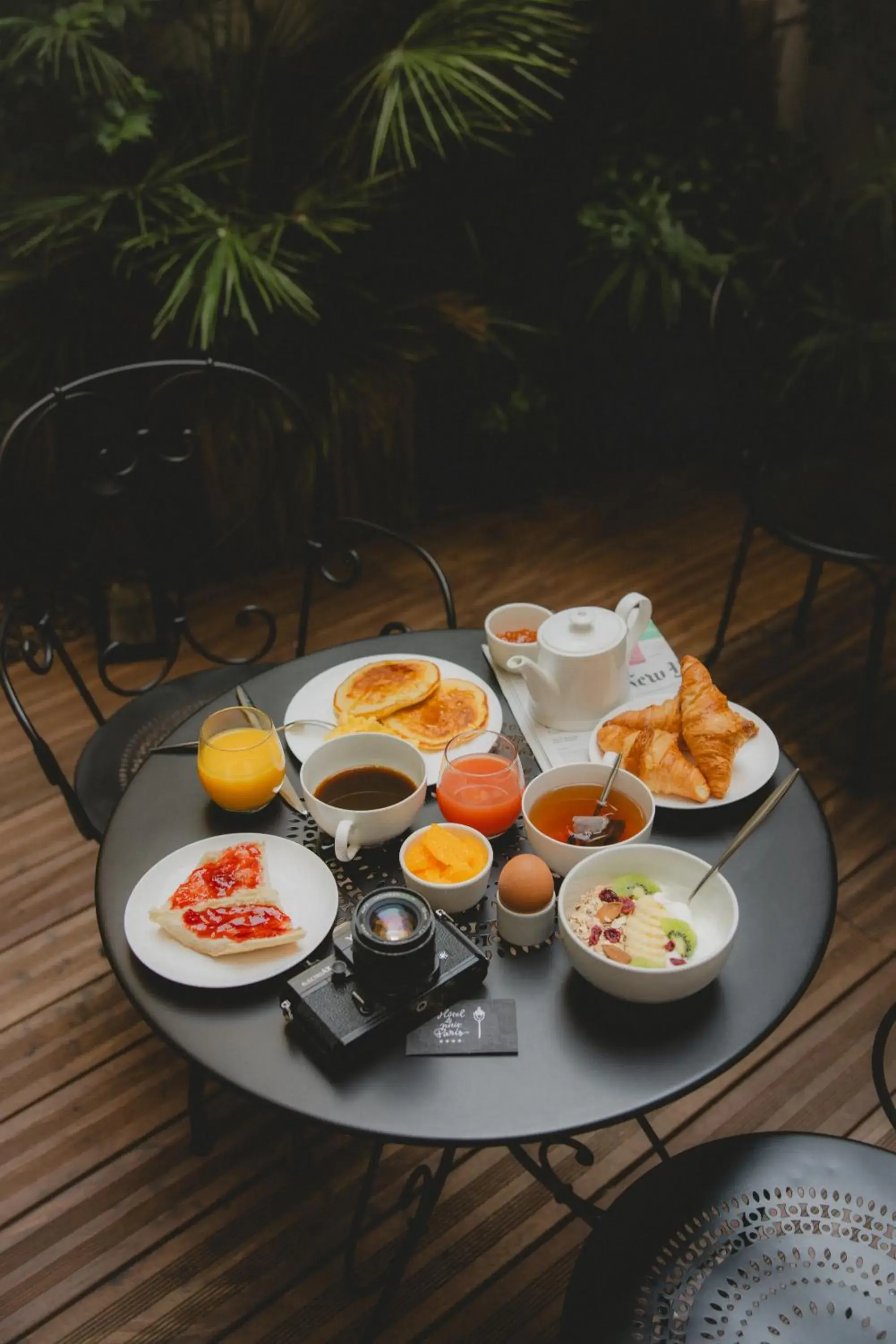 Breakfast in Hotel Le petit Paris Breakfast in Hotel Le petit Paris