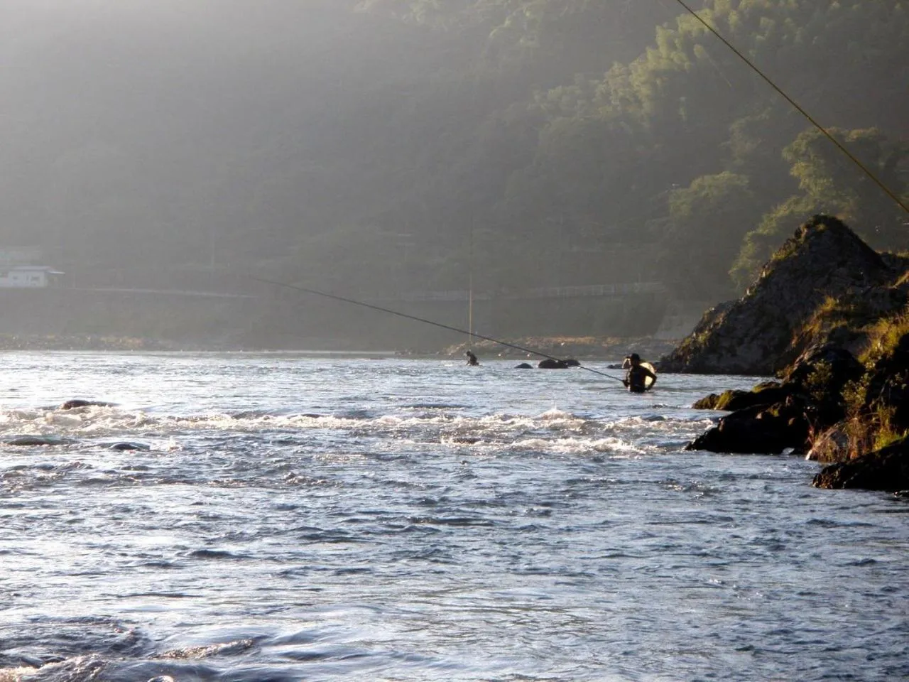 River view in Hotel Sun Hitoyoshi