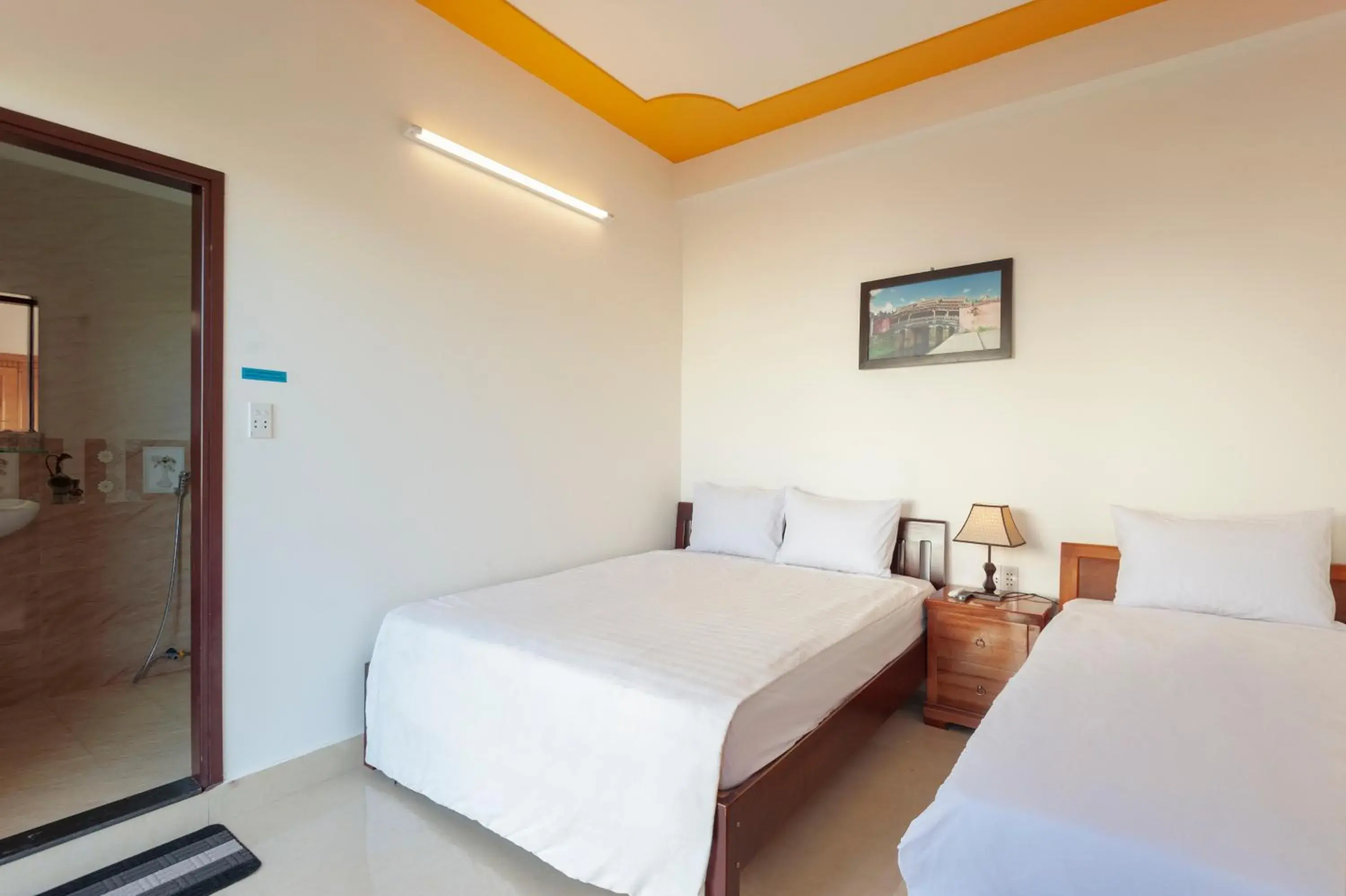 Twin Room with Garden View in Thinh Phuc Homestay Twin Room with Garden View in Thinh Phuc Homestay