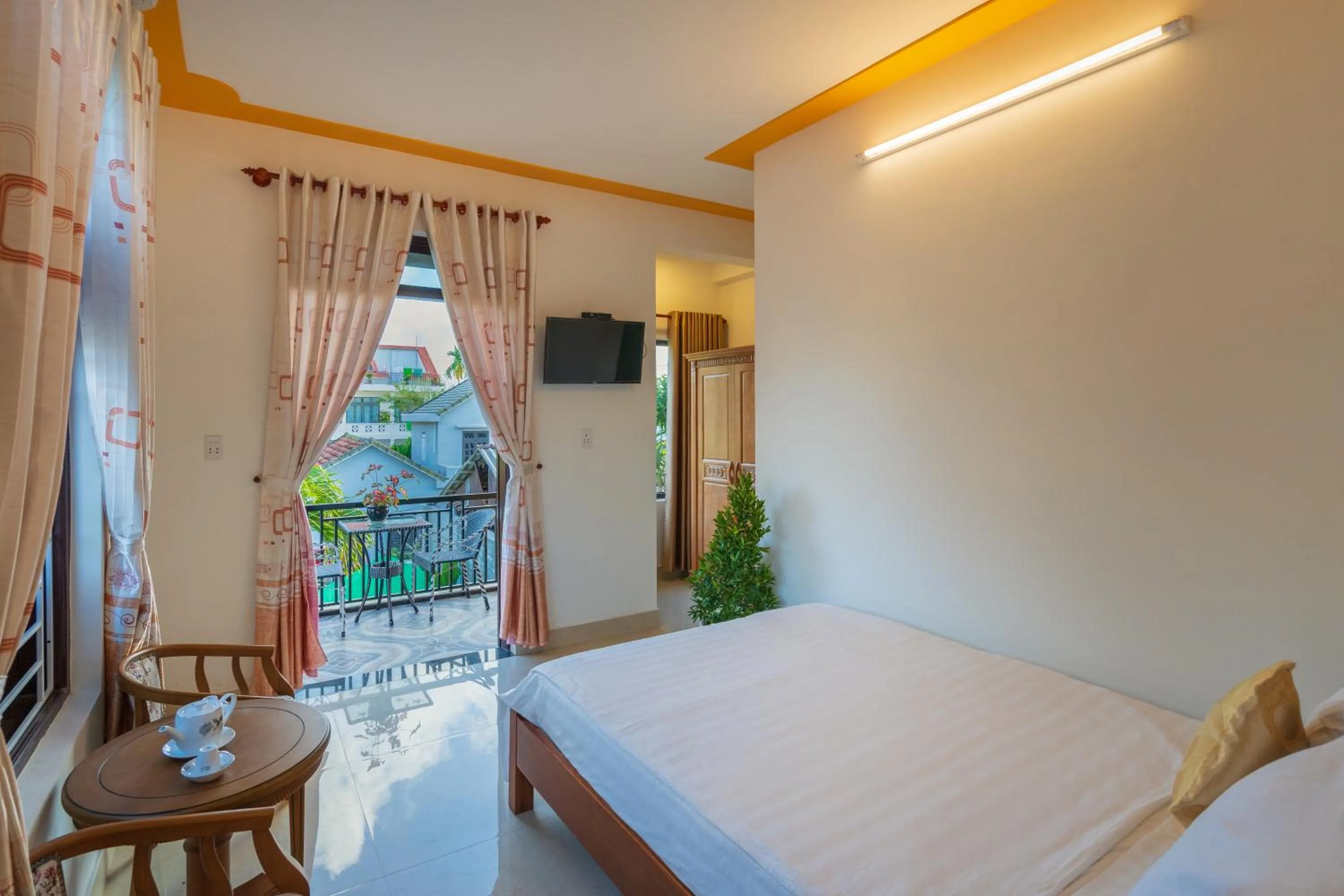 Bed in Thinh Phuc Homestay