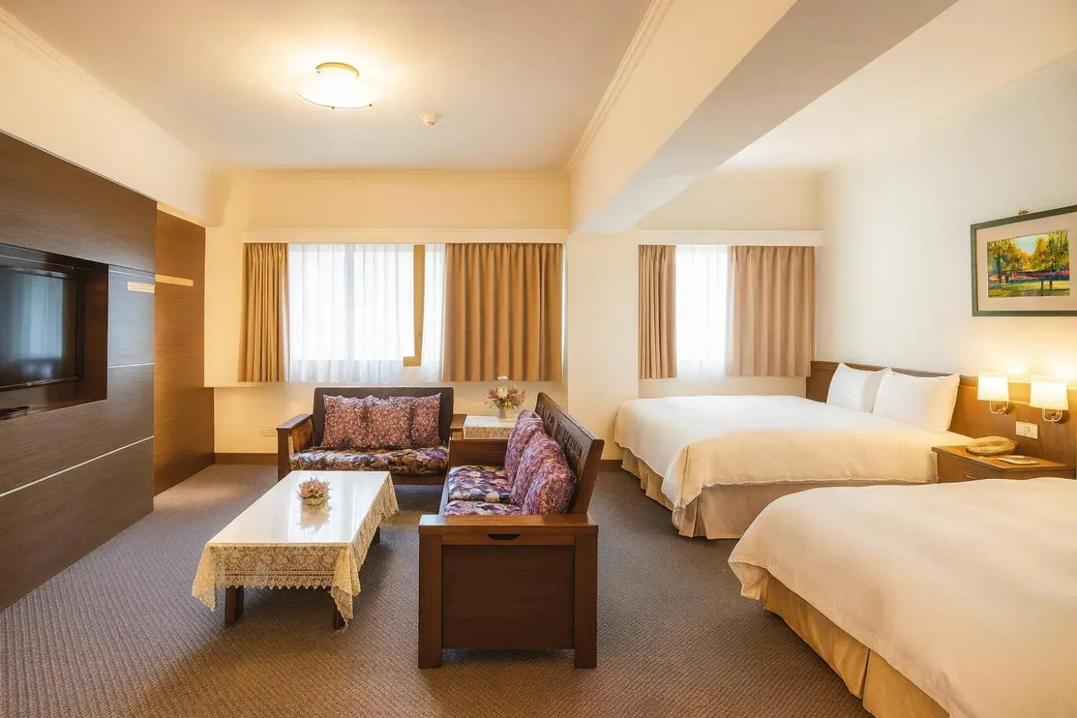 Bed in Ful Won Hotel Bed in Ful Won Hotel