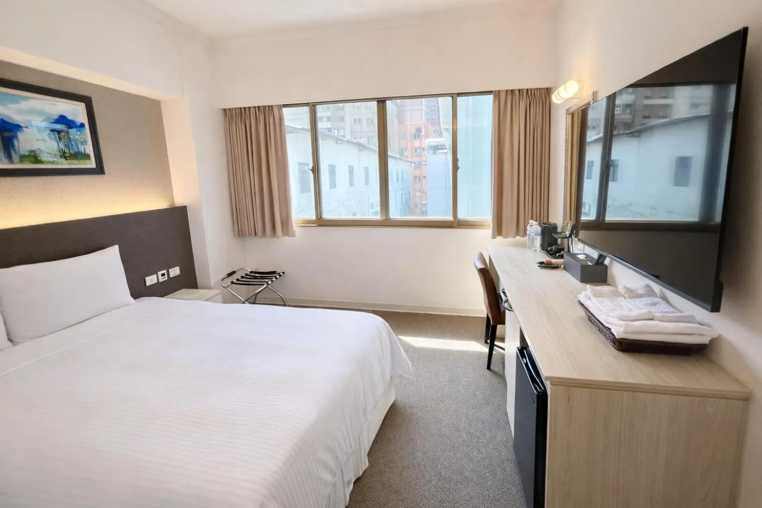 Bed in Ful Won Hotel