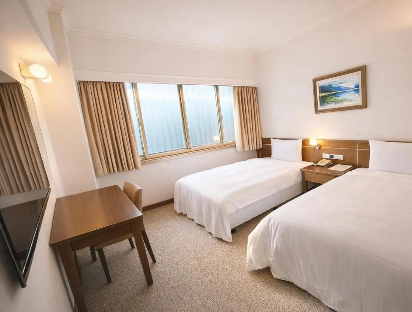 Bed in Ful Won Hotel