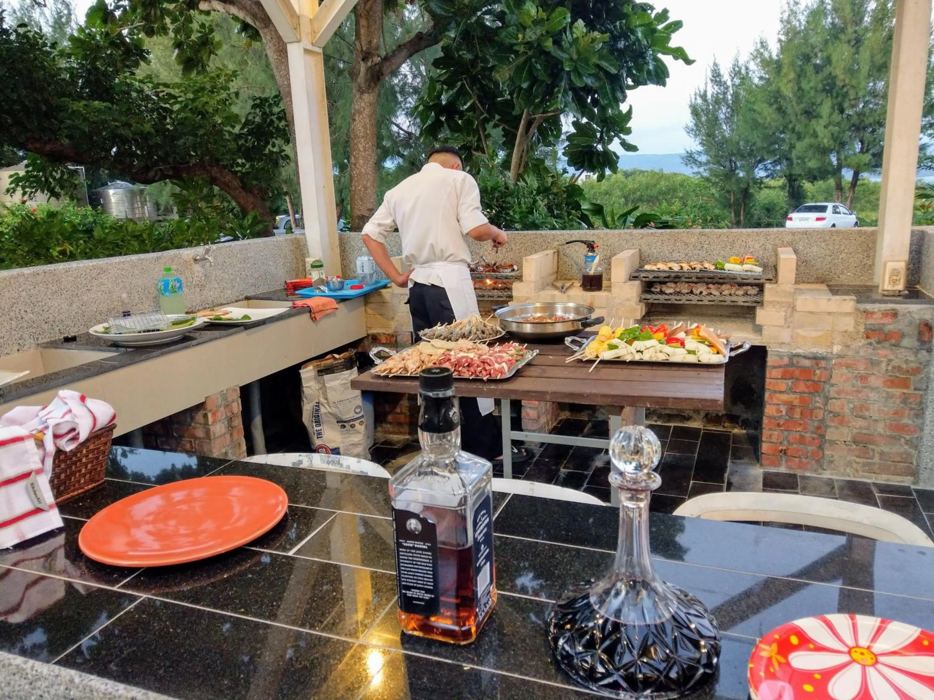 Patio in Kenting COMIC B&B&SPRING