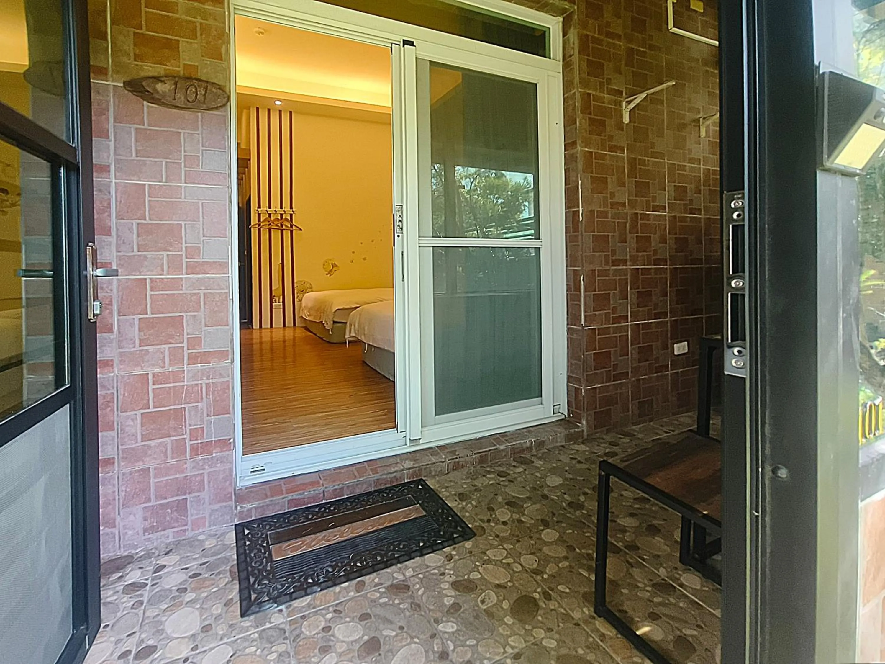 Balcony/Terrace in Stone Home Bed and Breakfast
