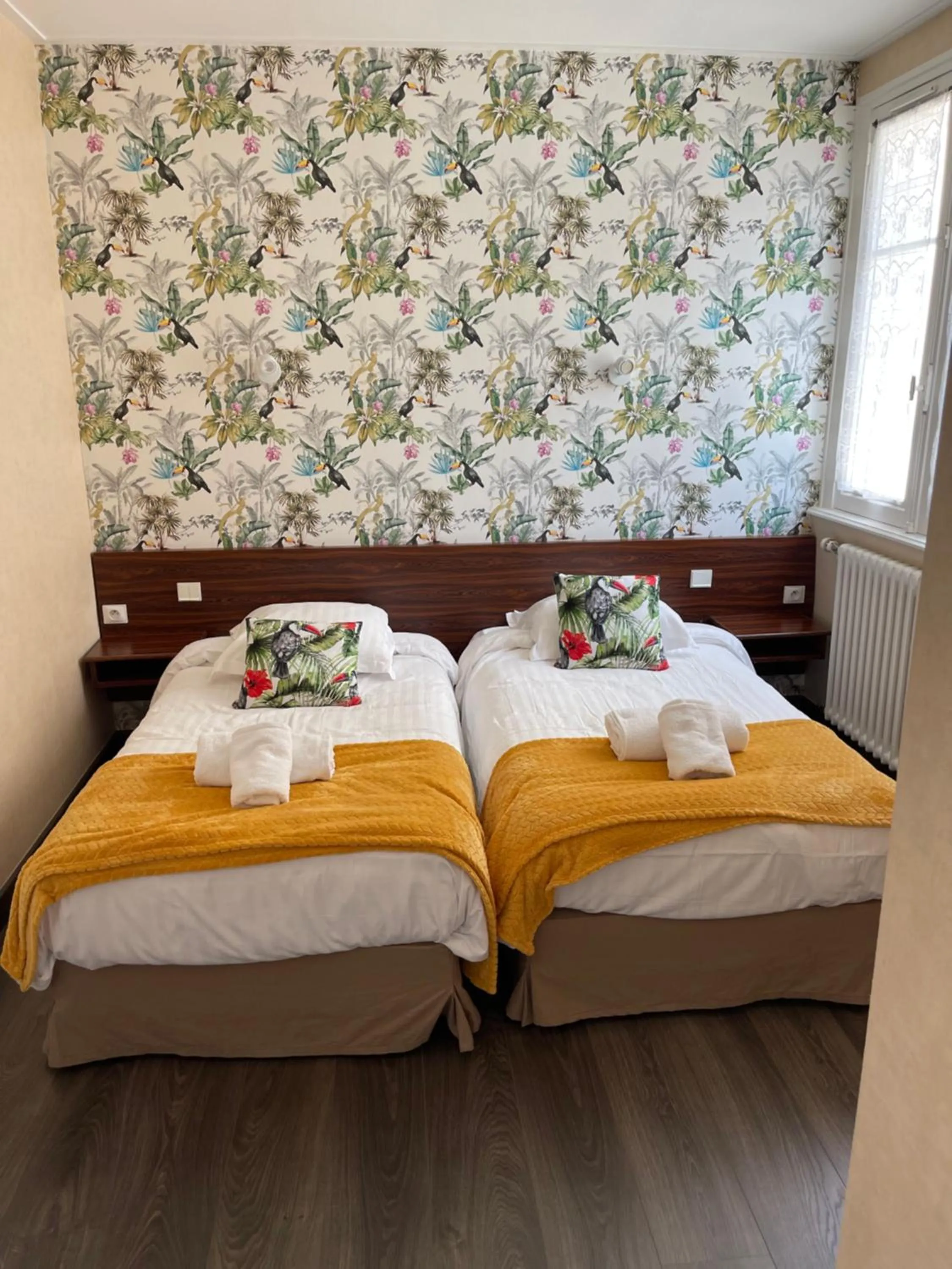 Decorative detail, Bed in Le Relais De La Place